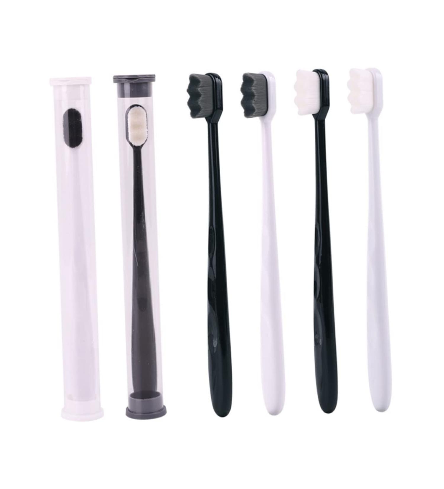 Healeved Black Toothbrush for Kids - Travel Oral Care Tool & Mouth Cleaning Brush - 1 Piece Pack - Buy Online on GoSupps.com