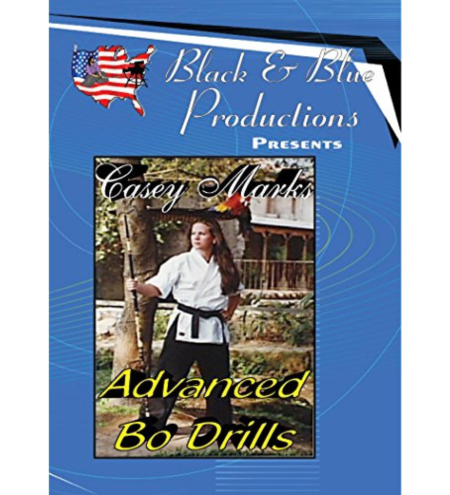 Casey Marks Advanced Karate Bo Staff Drills for Speed Power Control Timing DVD