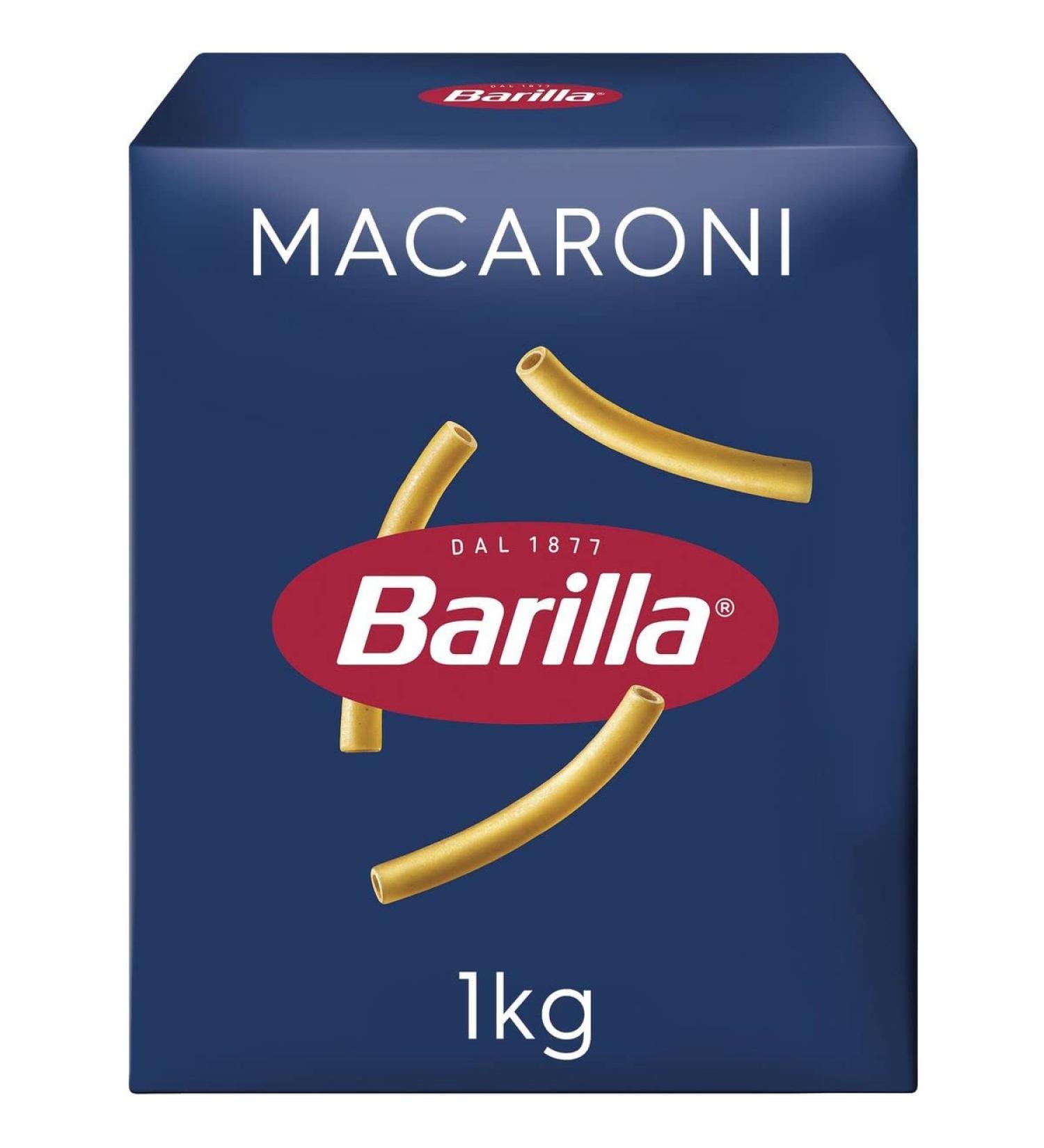 AUCHAN Pack of 3 units *** BARILLA Macaroni 1kg