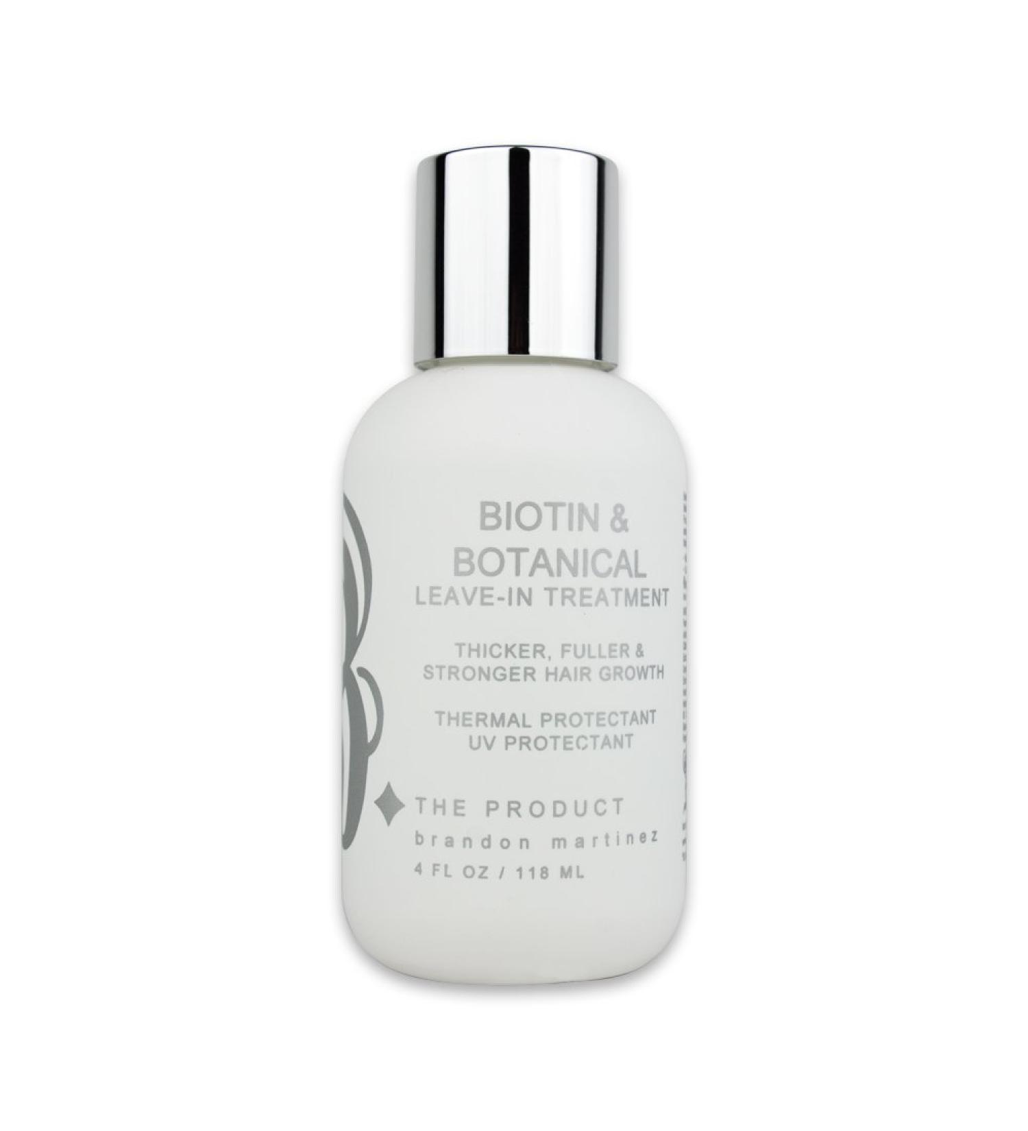 Biotin Hair Growth Treatment & Thermal Protectant Serum - High Potency Anti Hair Loss Styling Serum for Dry & Damaged Hair - UV Protectant - 4oz - Buy Online on GoSupps.com