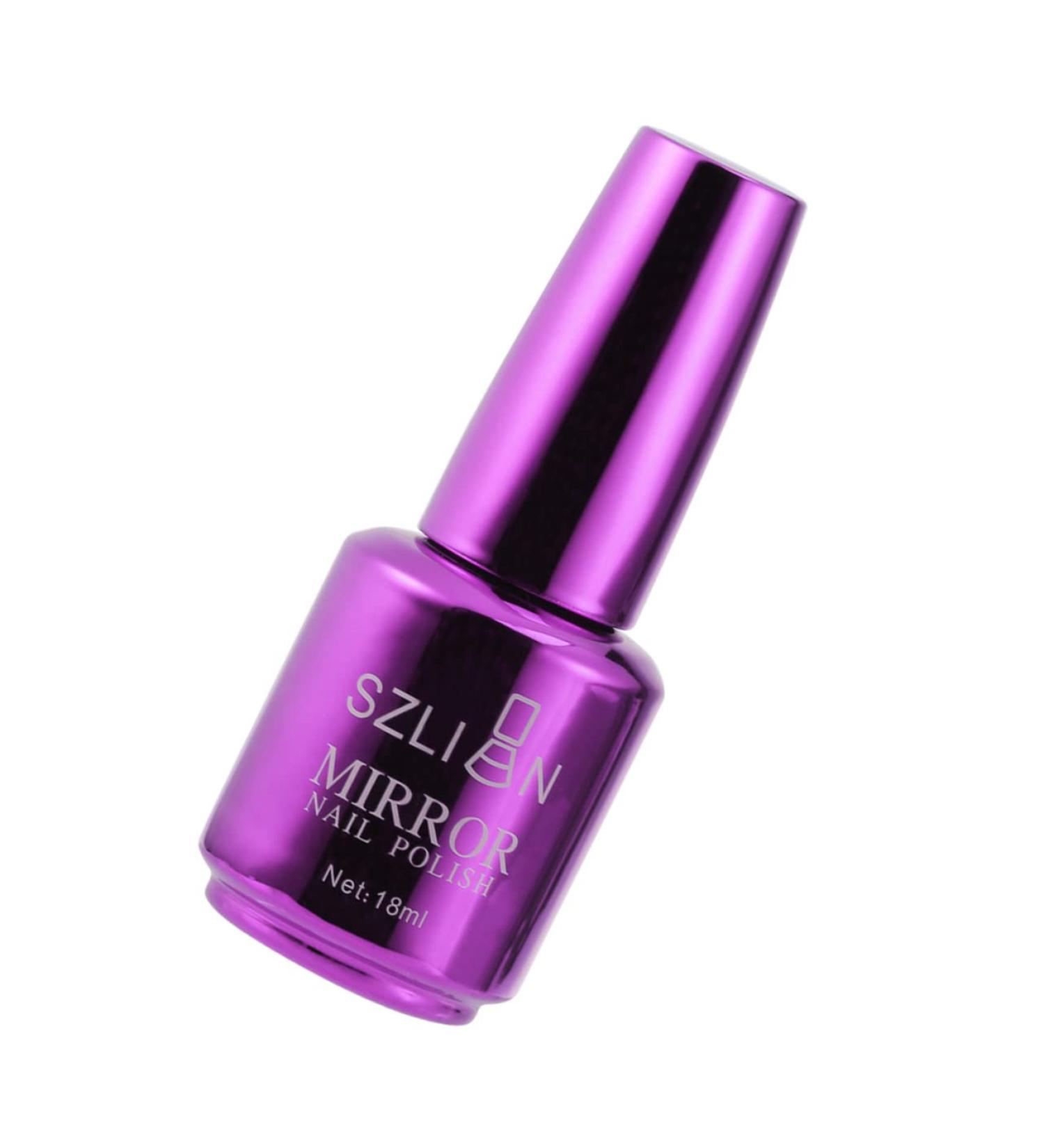 DRESSOOS Mirror Nail Women Nail Art Nail Colors Nails Kit Nail Kits Silver Suit Mirror Gel Nail Polish Metallic Nail Varnish Nail Polish Colors Nail Polish Sparkle Gold Liquid Miss Violet - Buy Online on GoSupps.com