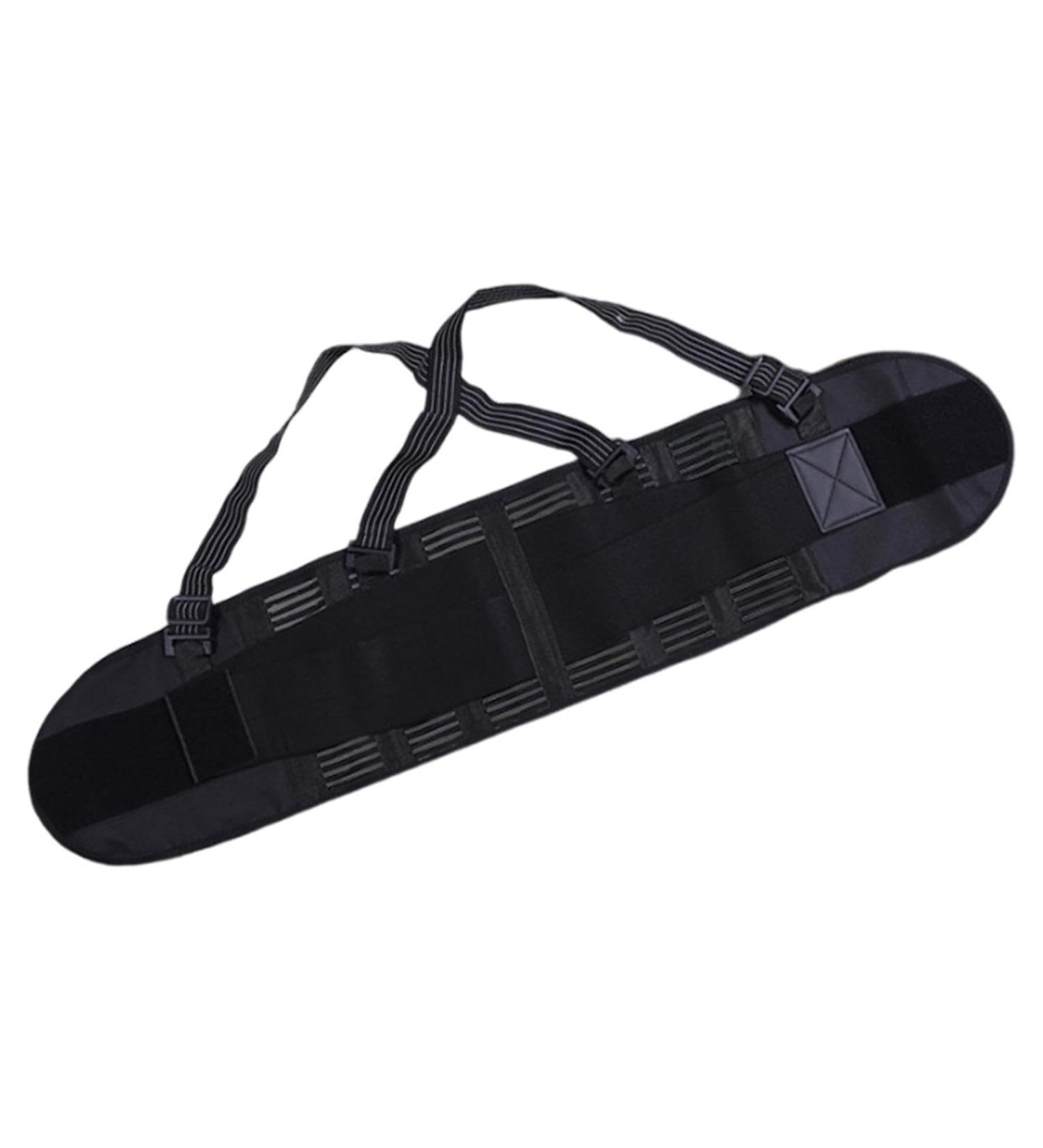 Back Brace For Lower Back | Elastic Lumbar Support Belt | Breathable Back Brace For Men Lower Back Lumbar Support Pad All-Round Waist Protection For Comfort - Buy Online on GoSupps.com