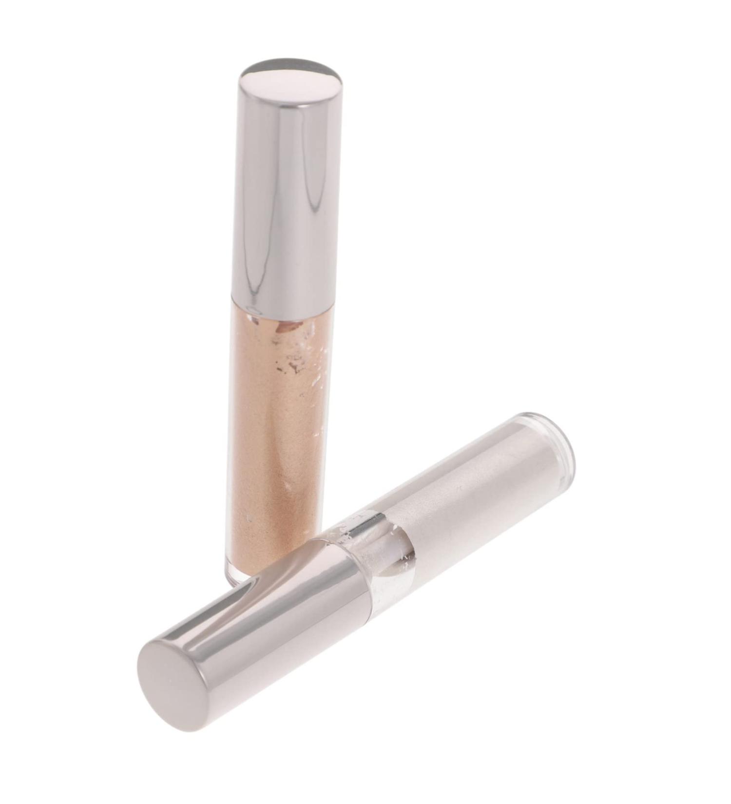 WOONEKY 2pcs Liquid Eyeshadow Women Glitter Eyeshadow Eye Cosmetics Eye Makeup Tools Purple Makeup Pp  - Buy Online on GoSupps.com