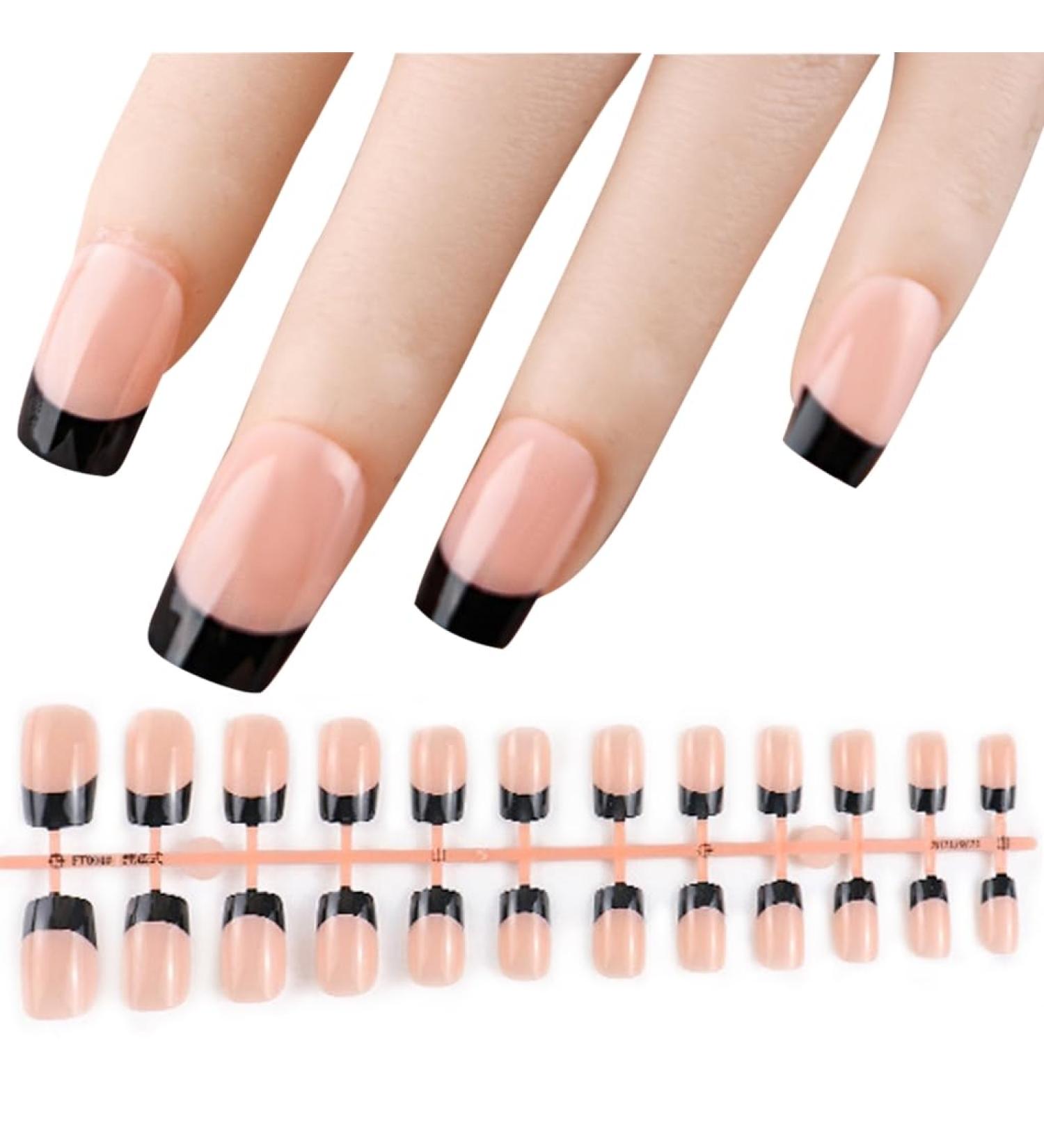 AJTUTUS/Box French Tip False s Press On False s Full Cover Stick On Ballerinas Artificial s - Buy Online on GoSupps.com