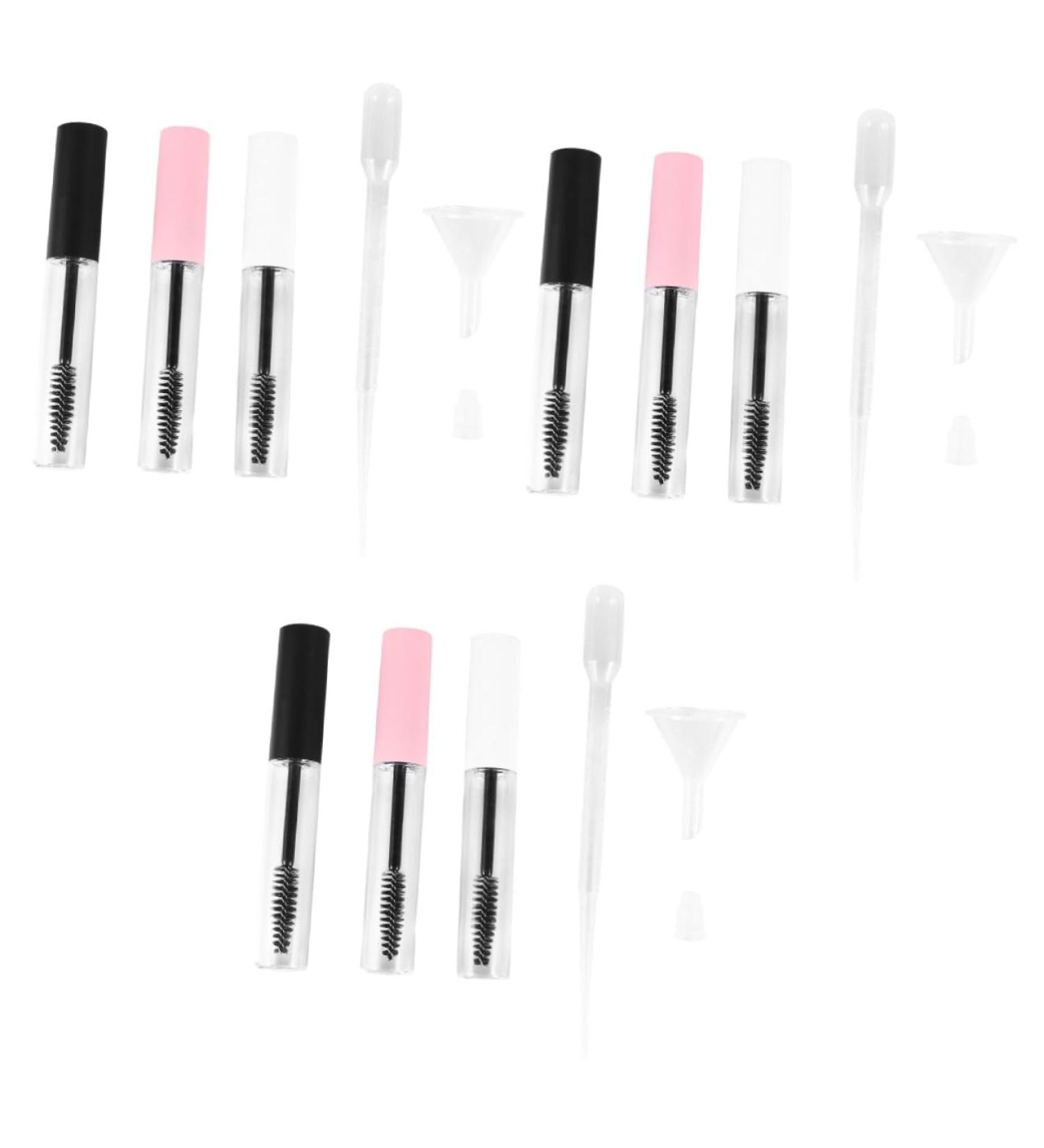 Ipetboom 96 Pcs Mascara Empty Tube Clear Mascara Lash Containers Empty Mascara Tube Cosmetic Liquid Bottle - Buy Online on GoSupps.com