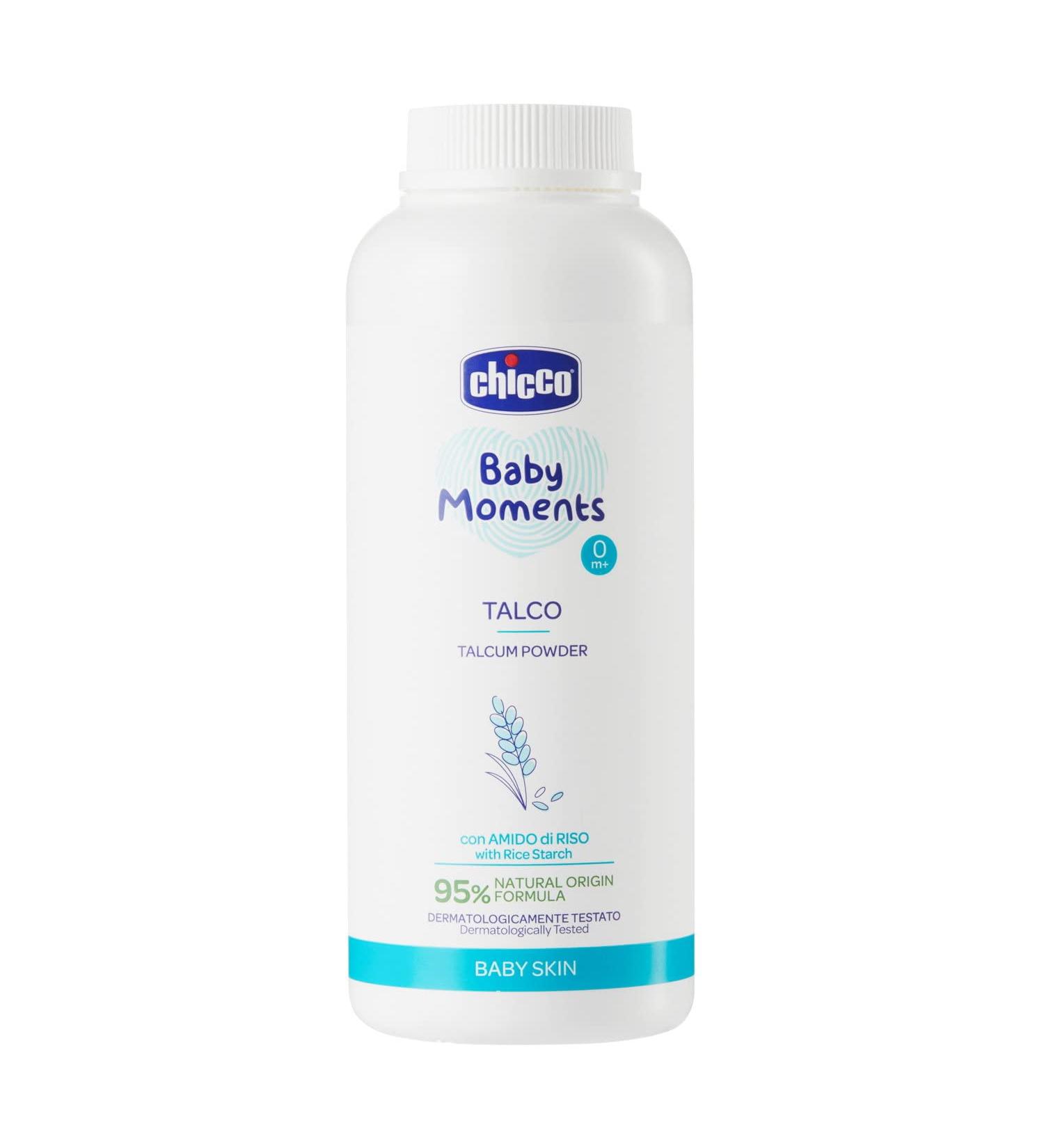 Chicco Baby Moments Talcum Powder - Gentle & Safe Baby Care | Buy Online Worldwide - Buy Online on GoSupps.com