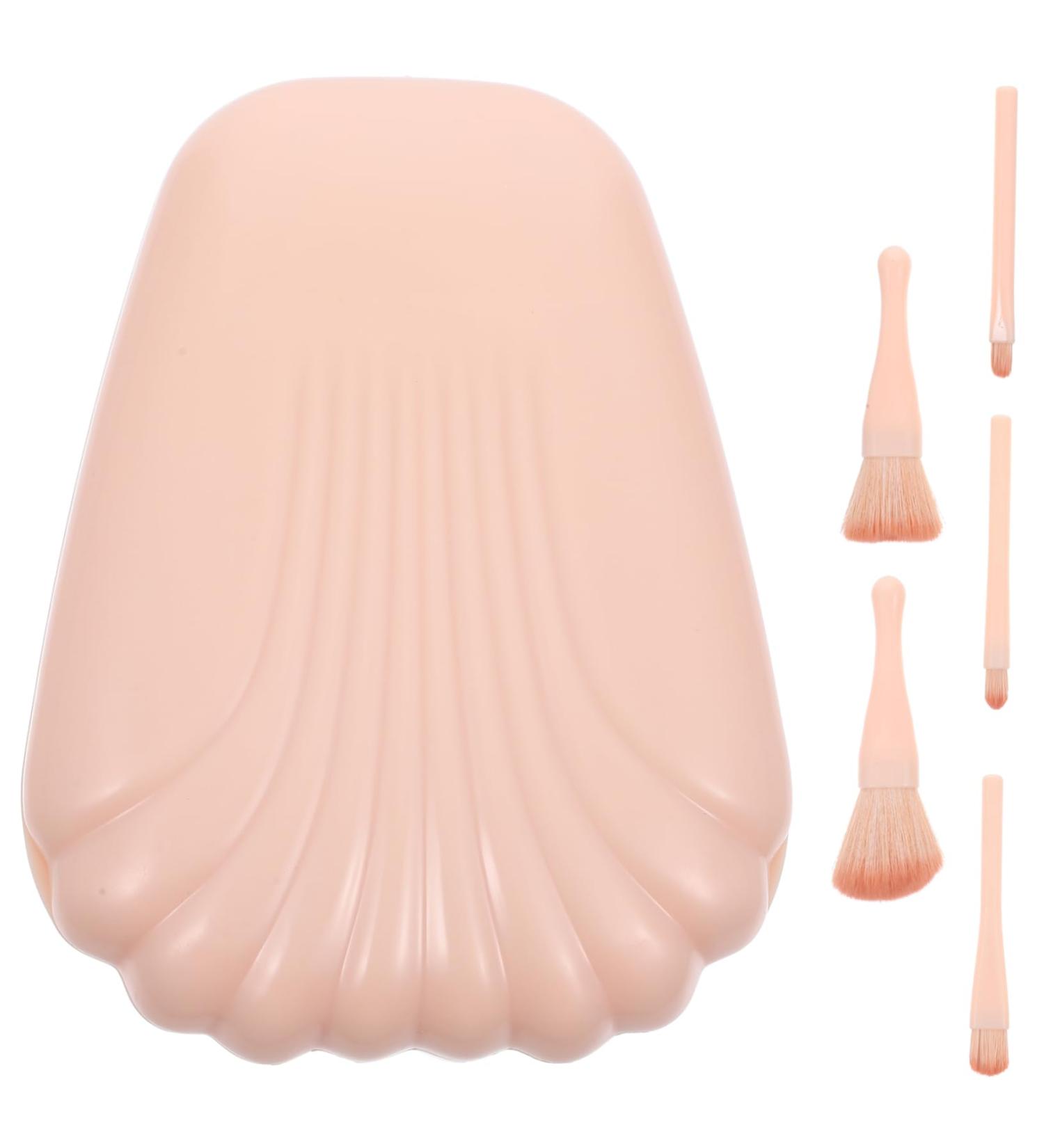 FRCOLOR 20 Pcs Makeup Brush Set - Eyebrow Contour Eyeshadow & Highlighter Brushes for Travel - Perfect for Flawless Makeup Application - Buy Online on GoSupps.com