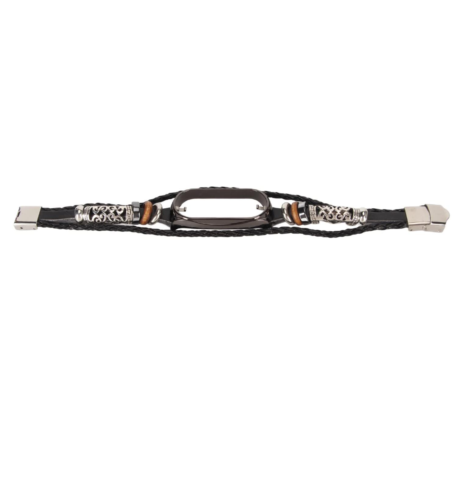 Watch Wristband Easy to Install Skinfriendly DIY Replacement Stainless Steel Strap Loop for Smartwatch Black and Black - Buy Online on GoSupps.com