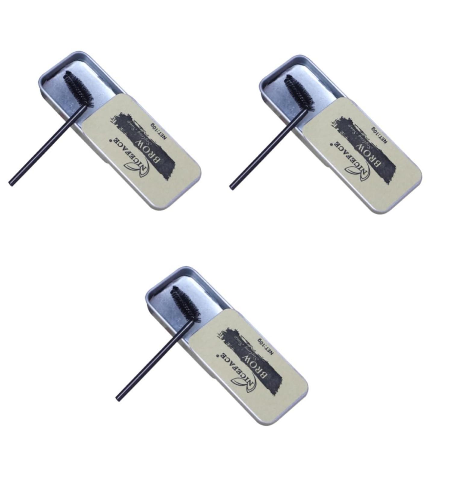 FOMIYES 3 Sets Eyebrow Soap Natural Bar Soap Makeup Accessory Woman Brow Soap Shaping Eyebrow Powder Miss 1 count (Pack of 1) Assorted Colorx3pcs - Buy Online on GoSupps.com