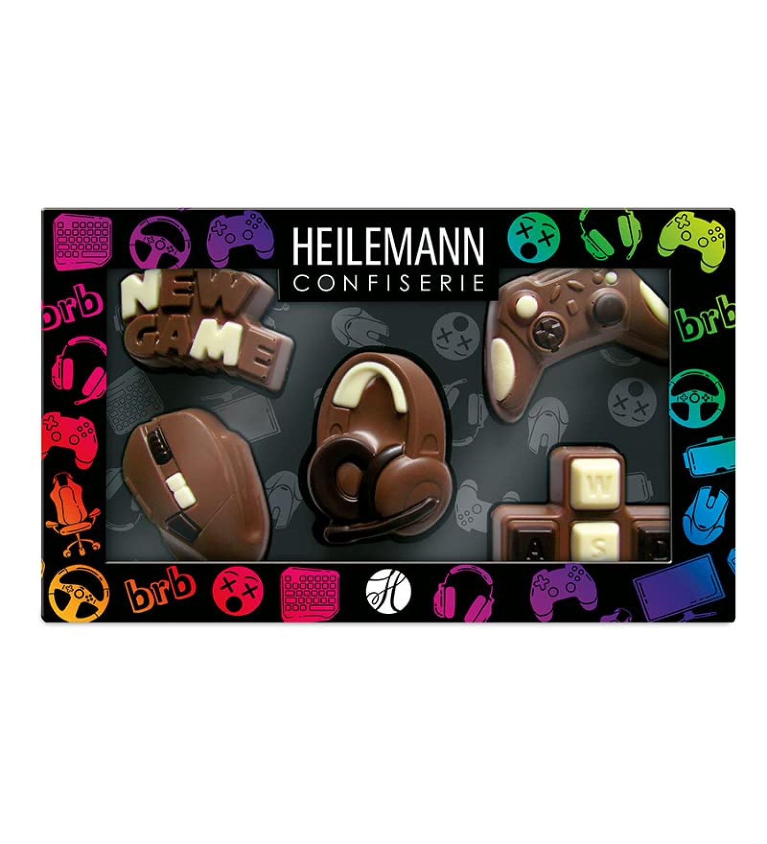 Heilemann chocolate figures theme pack gift pack fine milk 100 g (Gaming) - Buy Online on GoSupps.com