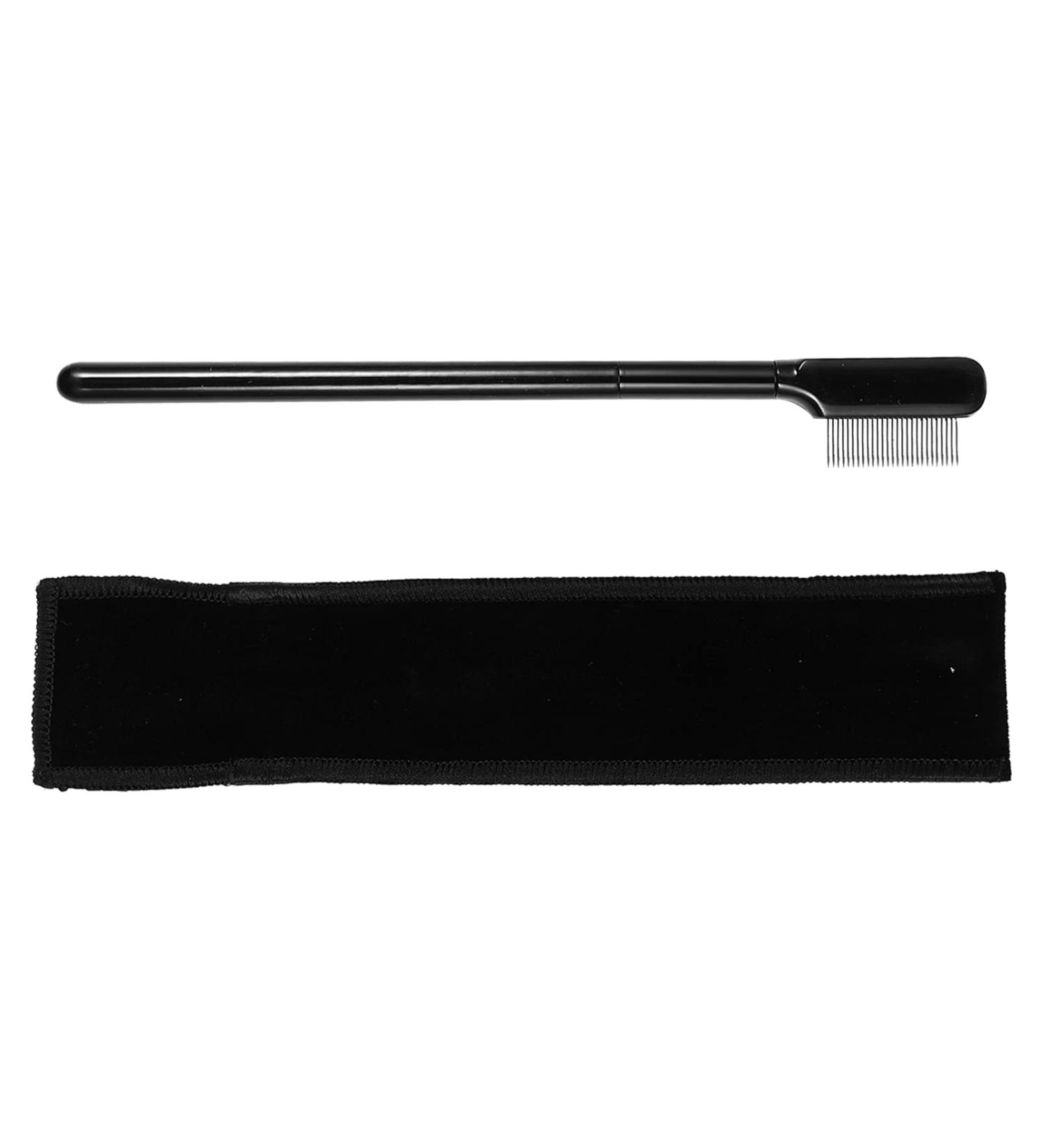 Buy 1 Set Eyelash Comb & Eyebrow Trimming Brush Essential Makeup Tools for Perfect Eyelashes & Brows | International Shipping Available - Buy Online on GoSupps.com