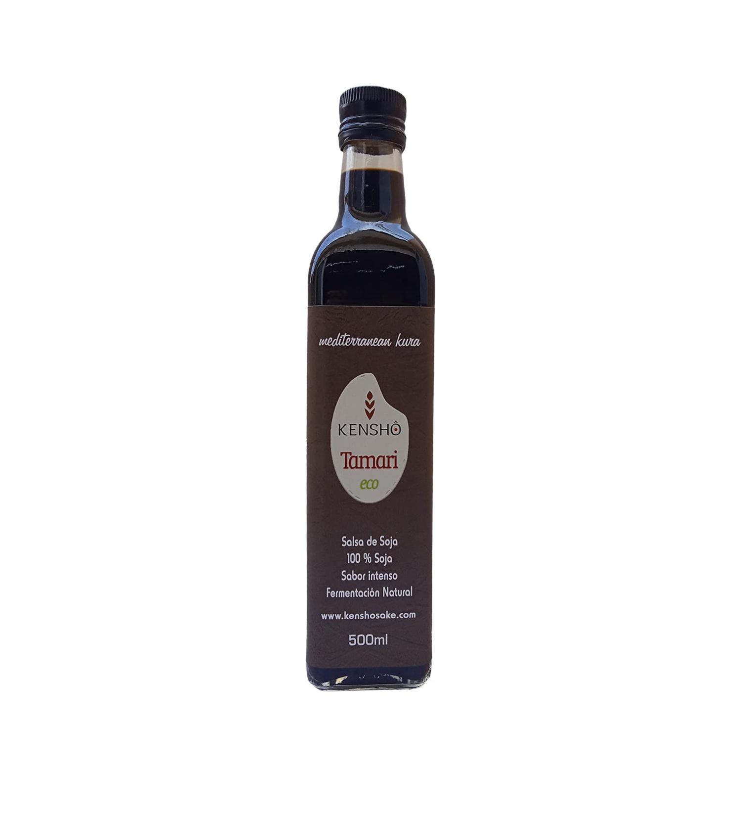  Kensho Kensho by Humbert Conti | Tamari Soy Sauce | Gluten-Free | Naturally Fermented | Organic | 100% Soy | 500 ml - Buy Online on GoSupps.com