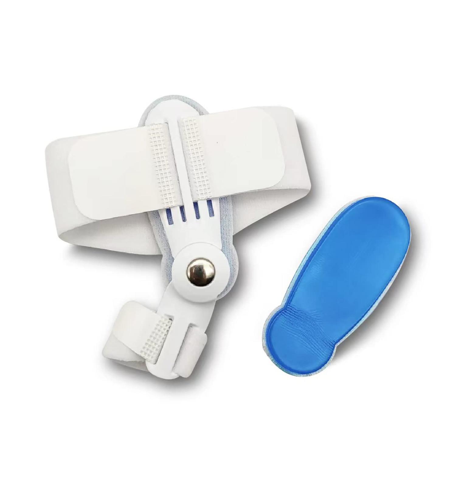 ALINZO Bunion Corrector for Women & Men - Adjustable Orthopedic Toe Straightener Splint with Silicone Inner Pad for Bunion Relief - 1PC (White) - Buy Online on GoSupps.com