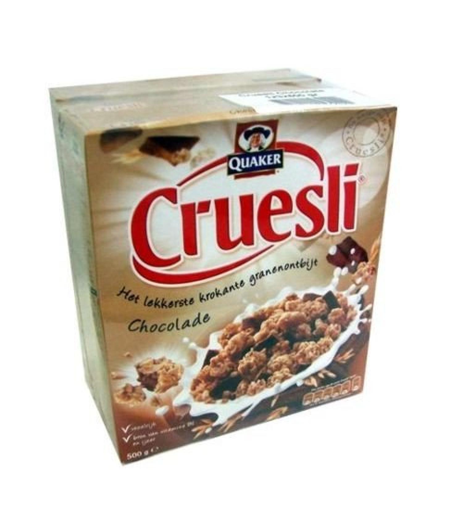  PepsiCo Quaker M sli Cruesli Chocolat 3 x 500 g - Buy Online on GoSupps.com