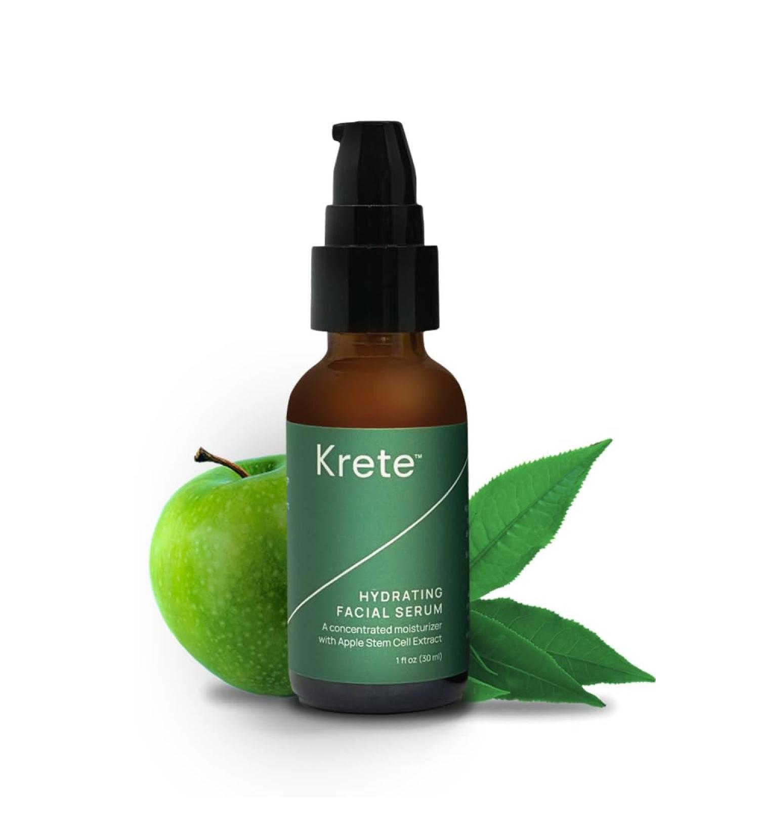 KRETE 30-Seconds Hydrating Facial Serum for Men | Anti-Aging Wrinkle Reduction Eye Bag Relief | Oil-Free Moisturizer for All Skin Types - Buy Online on GoSupps.com