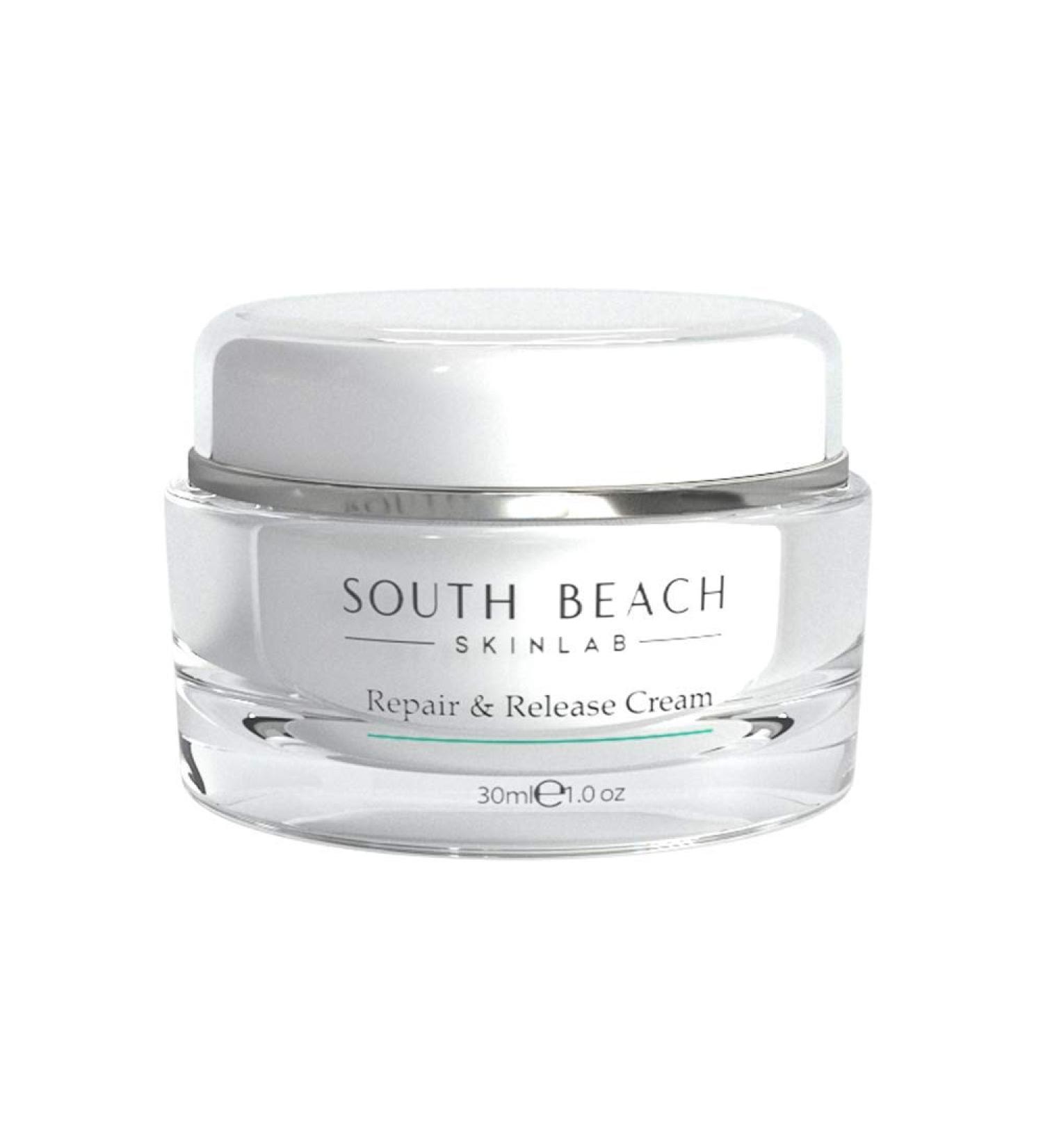 South Beach Skin Lab Repair and Release Cream 1oz - Doctor Formulated for Stubborn Fine Lines & Wrinkles - Lab Tested - All Skin Types - Morning & Night - Buy Online on GoSupps.com