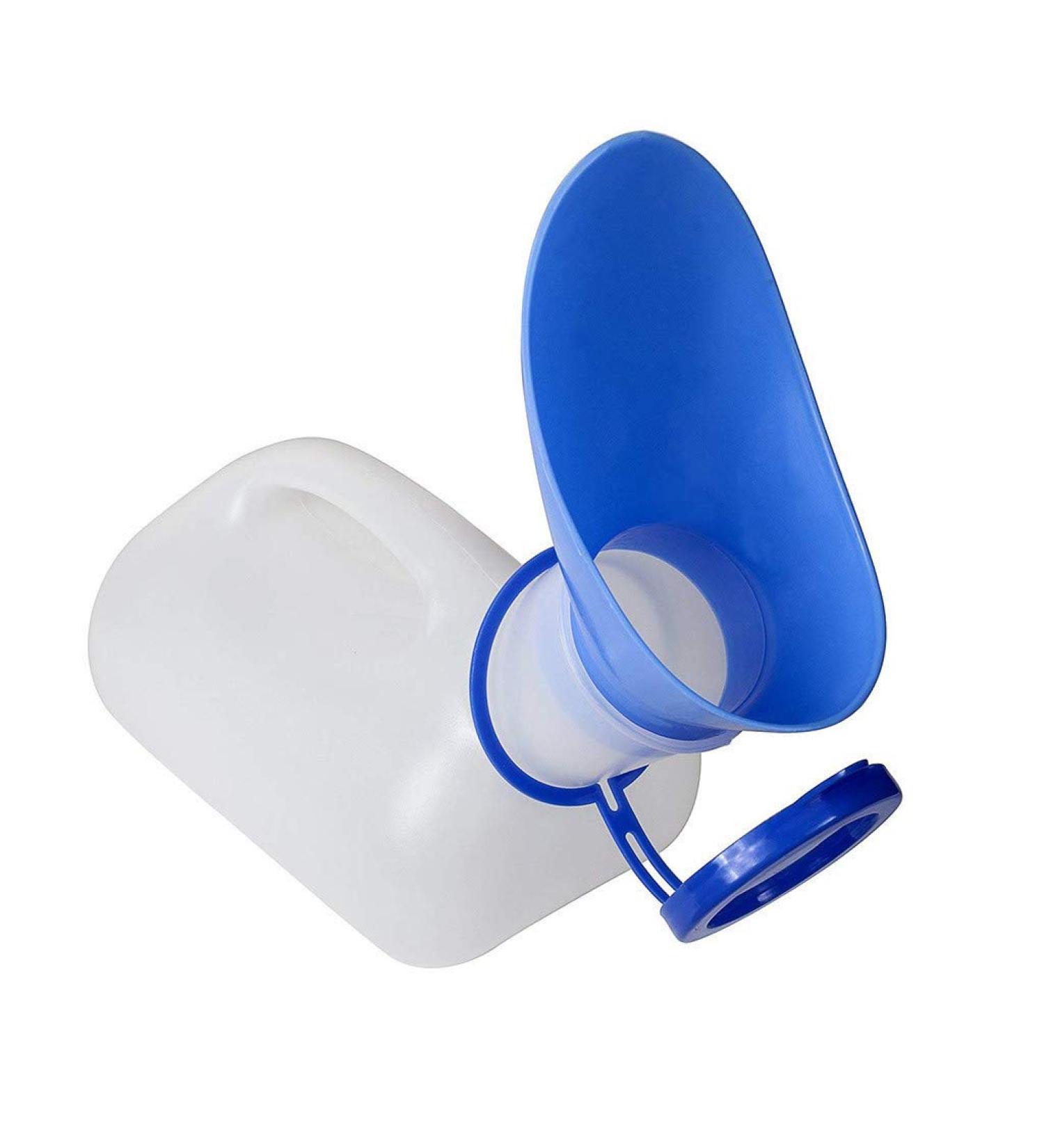 1000ML Unisex Plastic Urinals Incontinence Bottles Outdoor Portable Urine Bottle Pee Urinal Storage Camping Travel Driving for Men for Patients - Buy Online on GoSupps.com