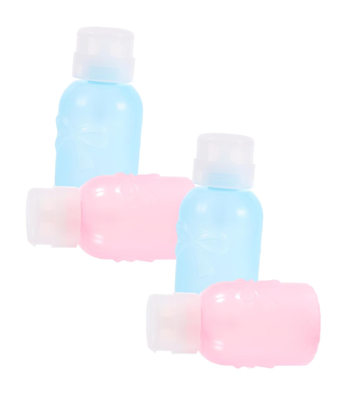 PLAFOPE Mini Water Dispenser with folddown pump for makeup remover 250 ml * 4 pieces - Buy Online on GoSupps.com