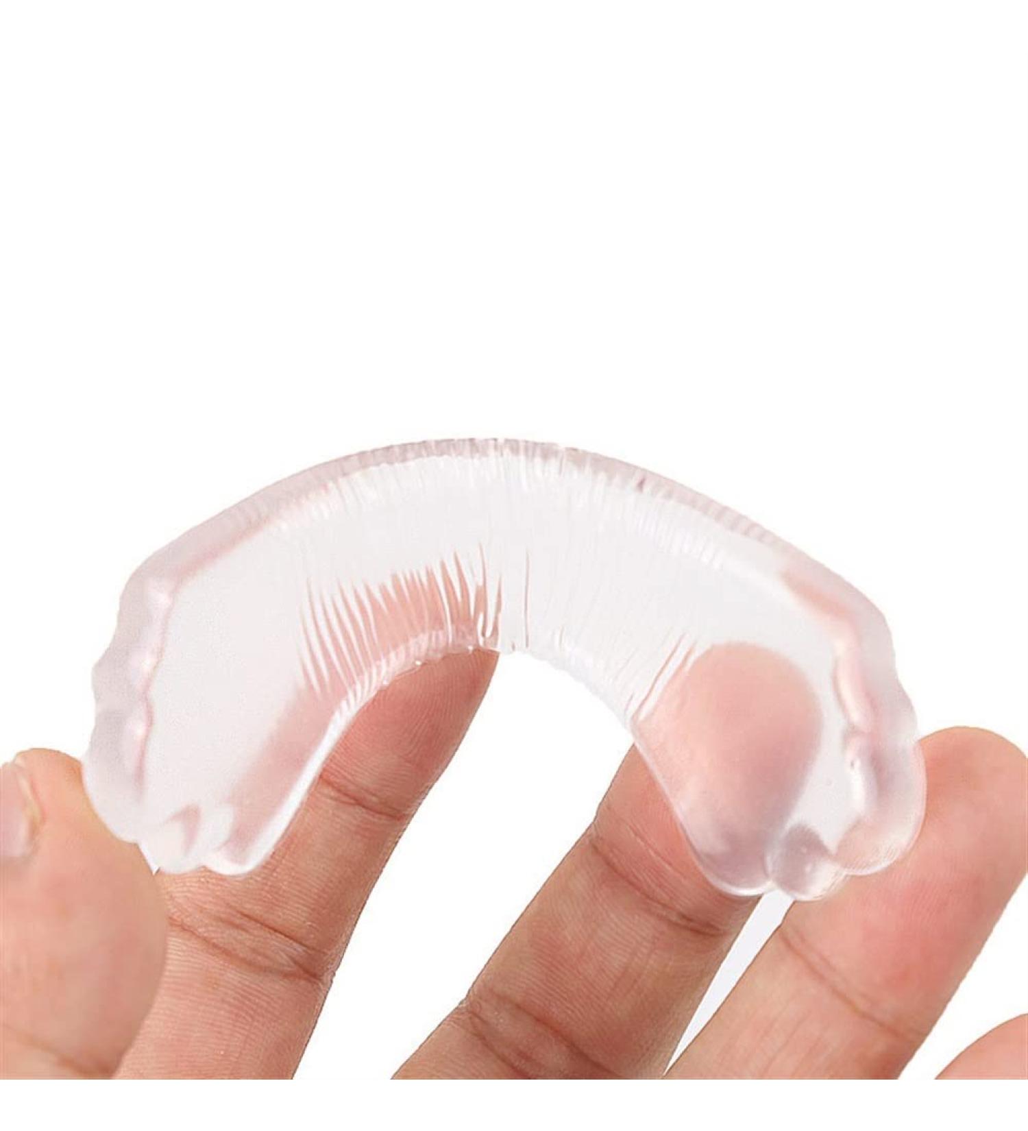 Grips Heel Cushion Inserts - GEL Self-Adhesive High Heel Comfort for Women | Anti-Wear Foot Support for Plantar Fasciitis (Clear Color Small - Buy Online on GoSupps.com