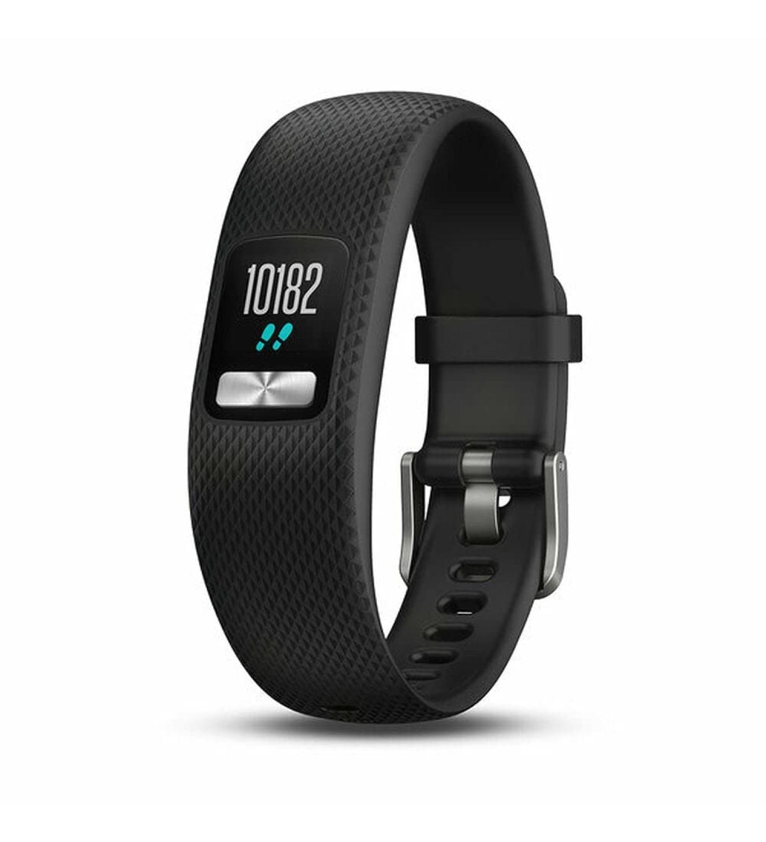 Buy Garmin V vofit 4 Fitness Tracker Slim Personalized Color Display 1 Year Battery Life Black (Small/Medium) International Shipping Available - Buy Online on GoSupps.com