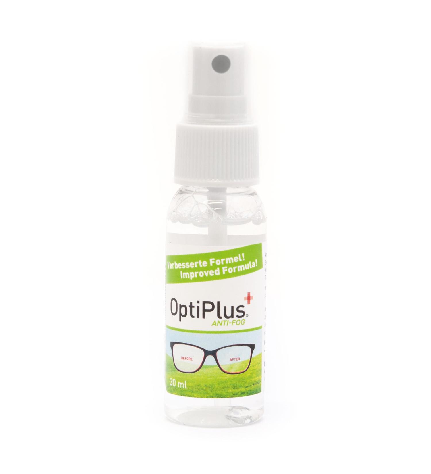 Optiplus Anti-Fog Spray 30ml - Long-Lasting Protection for Diving & Ski Glasses - Travel-Friendly for High Humidity - Buy Online on GoSupps.com