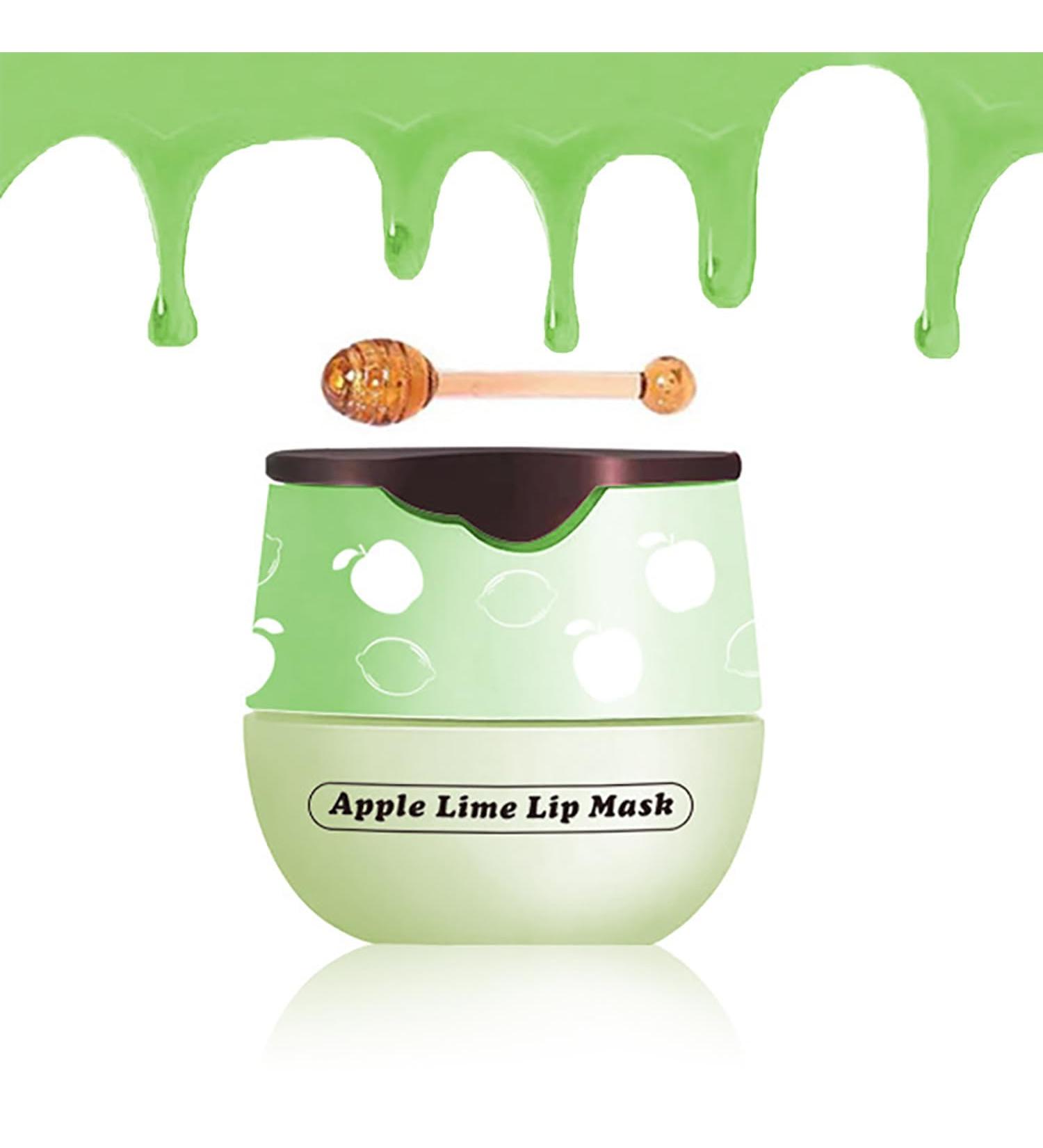 1 Pack Fruit Lip Balm Moisturizing & Smoothing Lip Hydrate Repair Prevent Dry Cracked Lip Sleeping Lip Mask Effective Reduces Lip Lines Lip Care (Apple Lime) 1 Pack Apple Lime - Buy Online on GoSupps.com