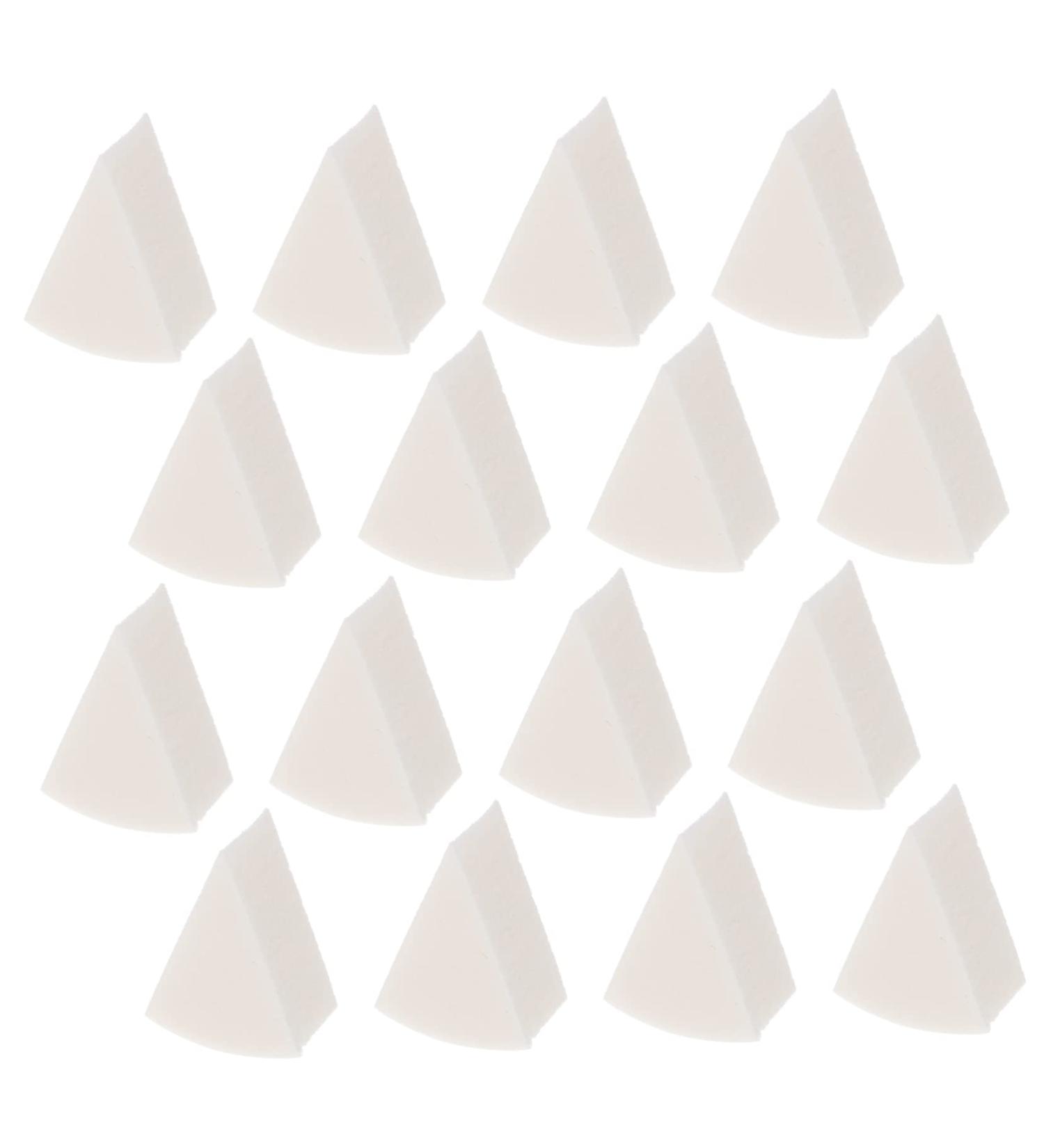 MAGICLULU 8 Sets Triangular Sponge Puff Face Powder Sponge Puff Triangular Puff Esponjas Para Maquillaje Facial Pads Sponges Wedge Sponge for Makeup Cosmetics White Girl Mini - Buy Online on GoSupps.com