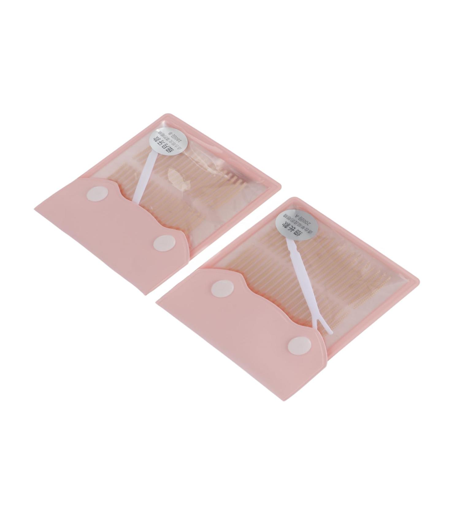 DRESSOOS 2 Lace Double Eyelid Sticker Stickers Makeup Tools Self Eye Makeup Tool Woman Accessories Invisible 8x6.5cm As Shown - Buy Online on GoSupps.com