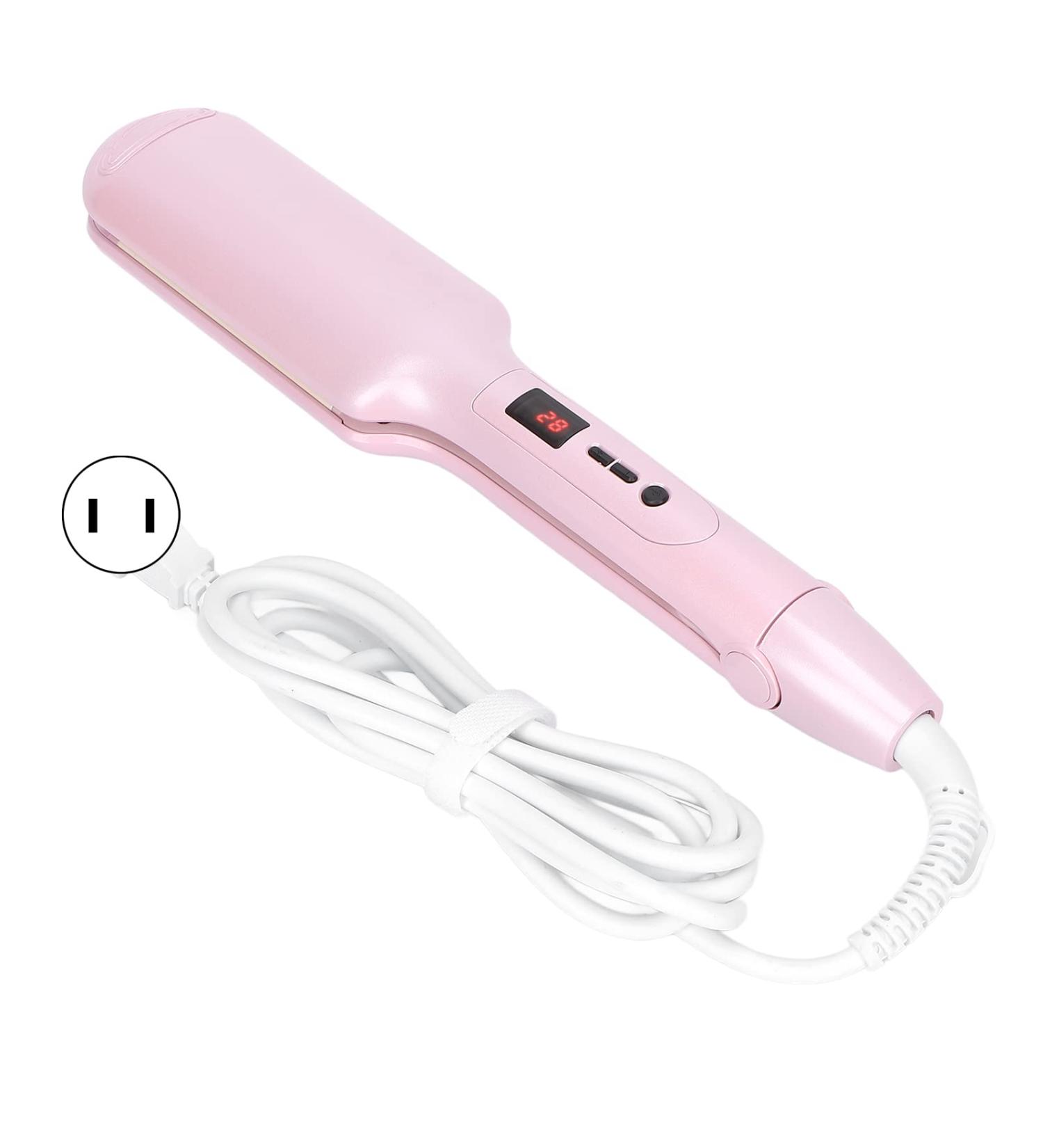 Curls Intelligent Constant Temperature Curling Iron 30 Seconds Fast PTC Heating 360 Degree Rotation Double Tube Hair Ideal for Travel and Most Important Occasions (US US Plug 110V - Buy Online on GoSupps.com