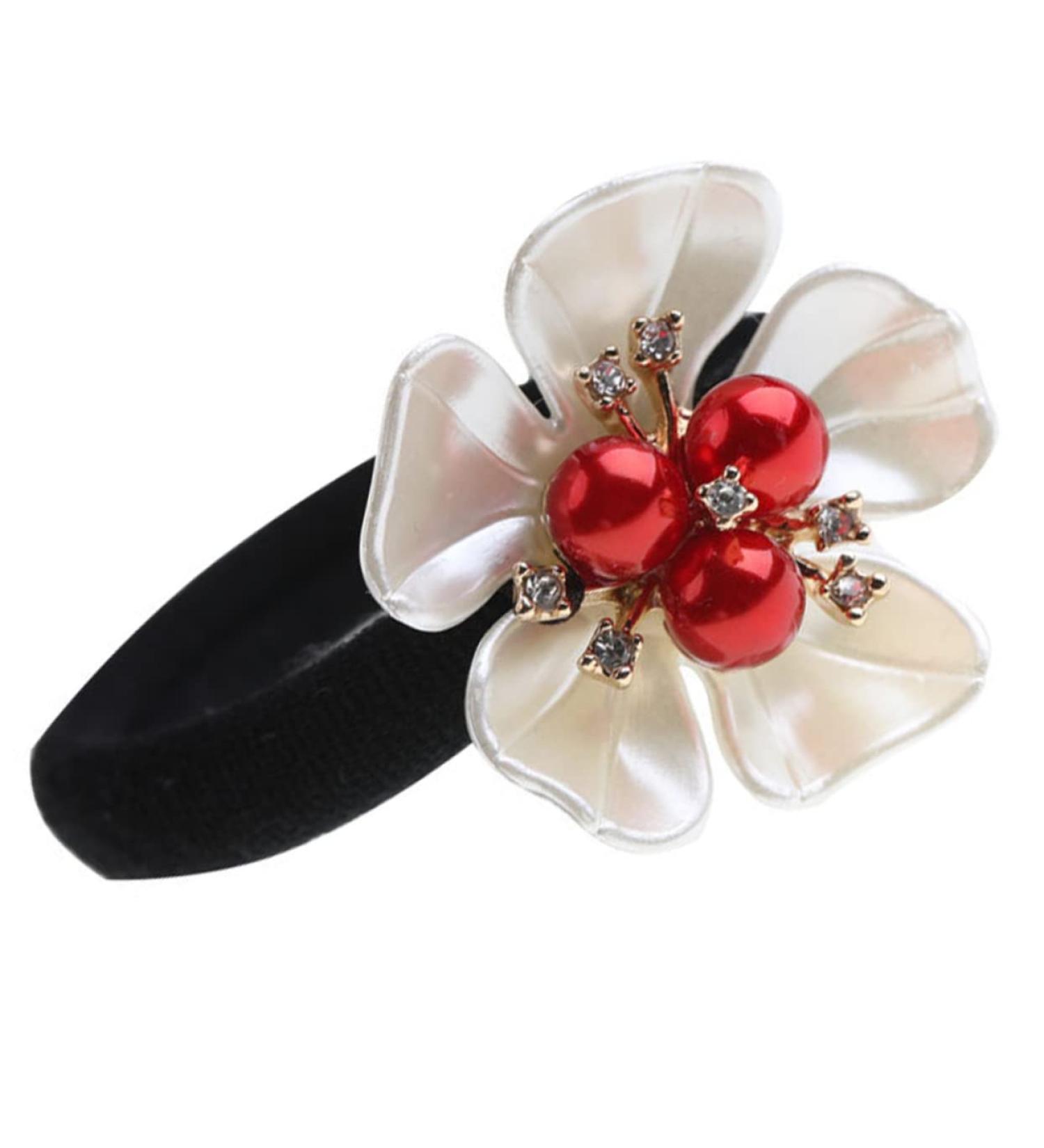 minkissy Hair Accessories Hair Rope Women Hair Accessories Multi-functional Hair Scrunchies Elastic Hair Bands Practical Hair Scrunchies Synthetic Shell Flower Resin Headgear Cute Miss - Buy Online on GoSupps.com