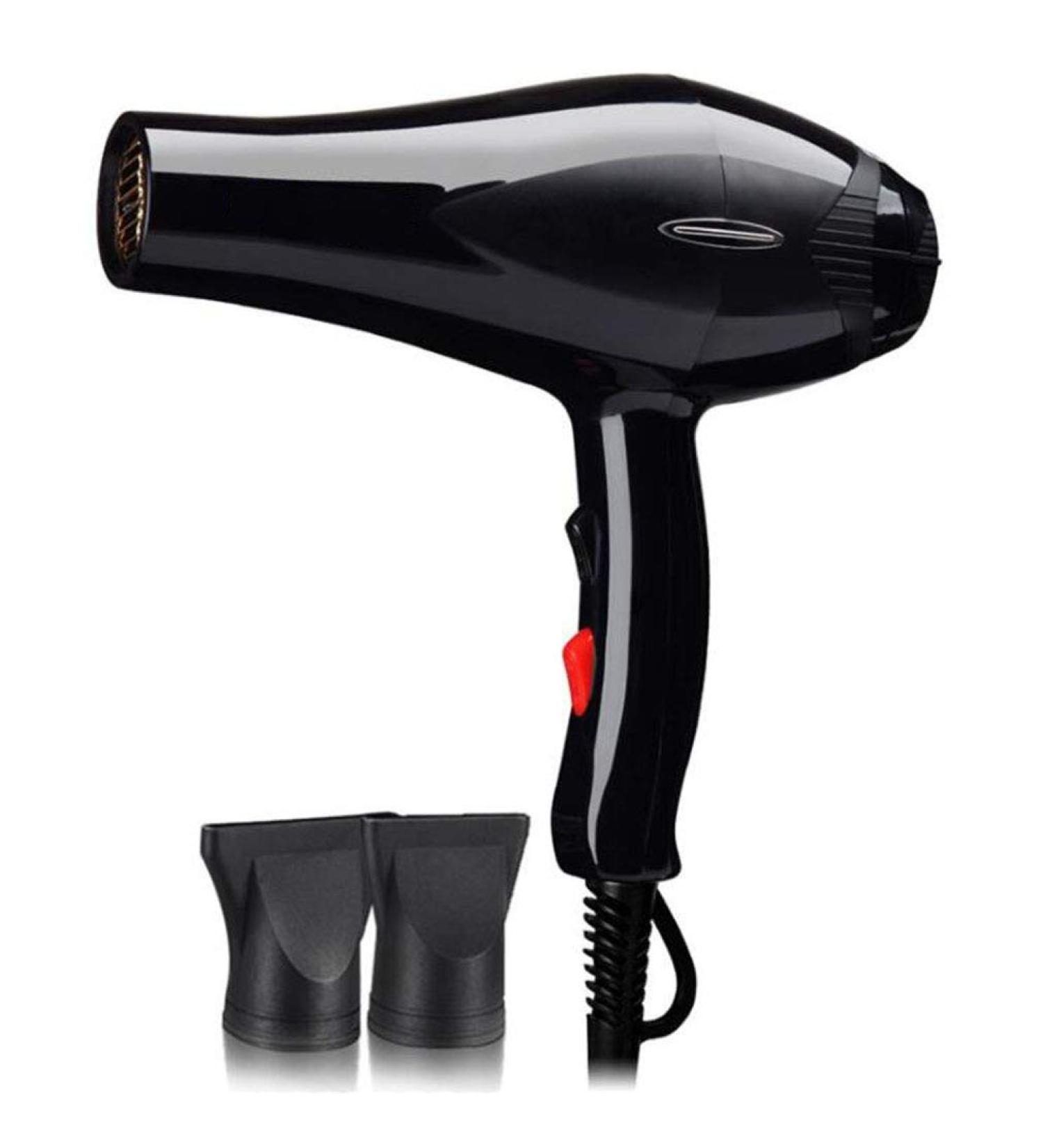2000w Professional Salon Hair Dryer Powerful Negative Ionic Hairdryer to Protect Hair 3 Heat & 2 Speed Setting Powerful AC Motor Low Noise Blow Dryer with 2 Nozzle for Home and Salon Small Gift - Buy Online on GoSupps.com
