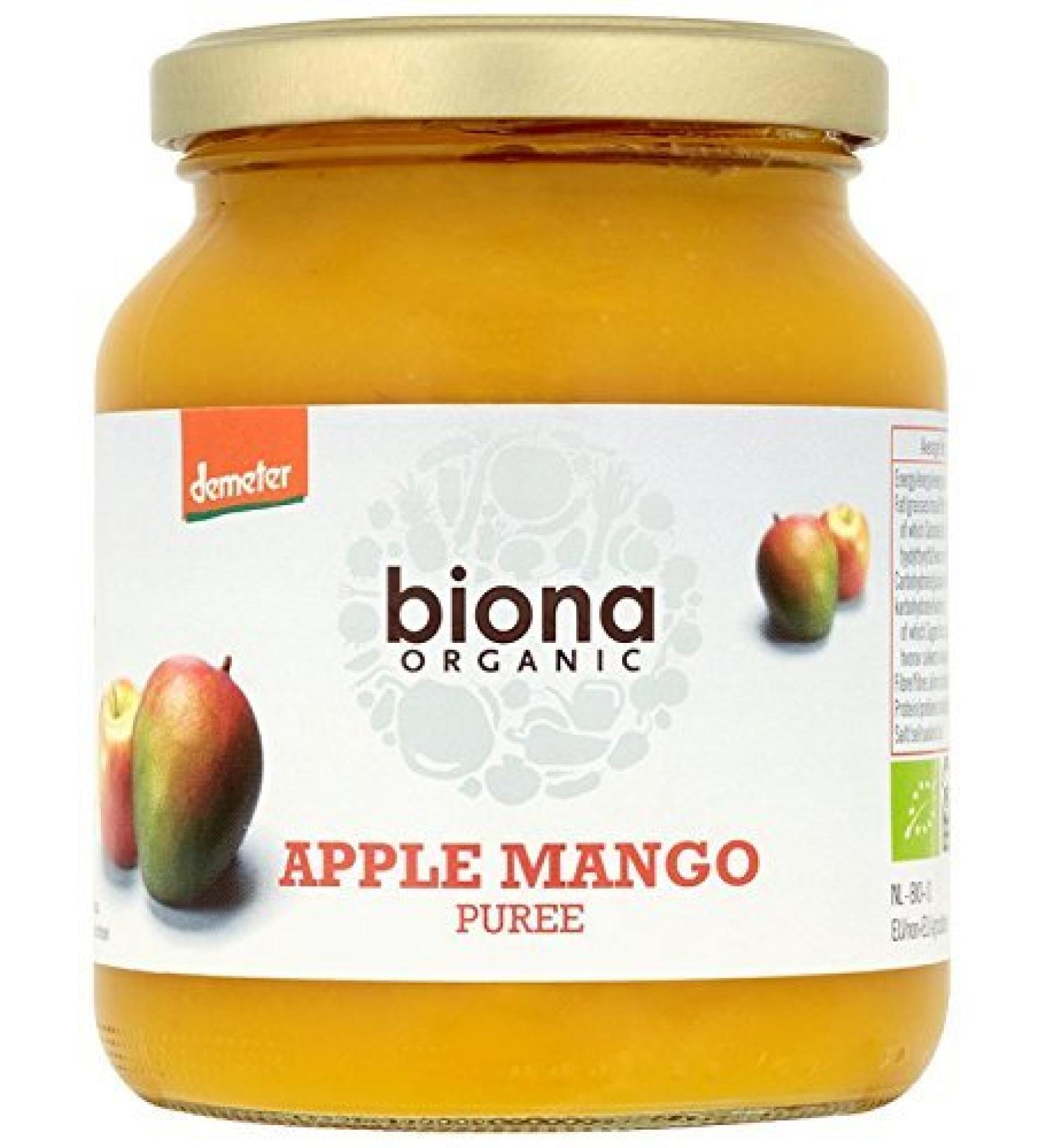  Biona Org Apple Mango Puree 350g (Pack of 12) - Buy Online on GoSupps.com