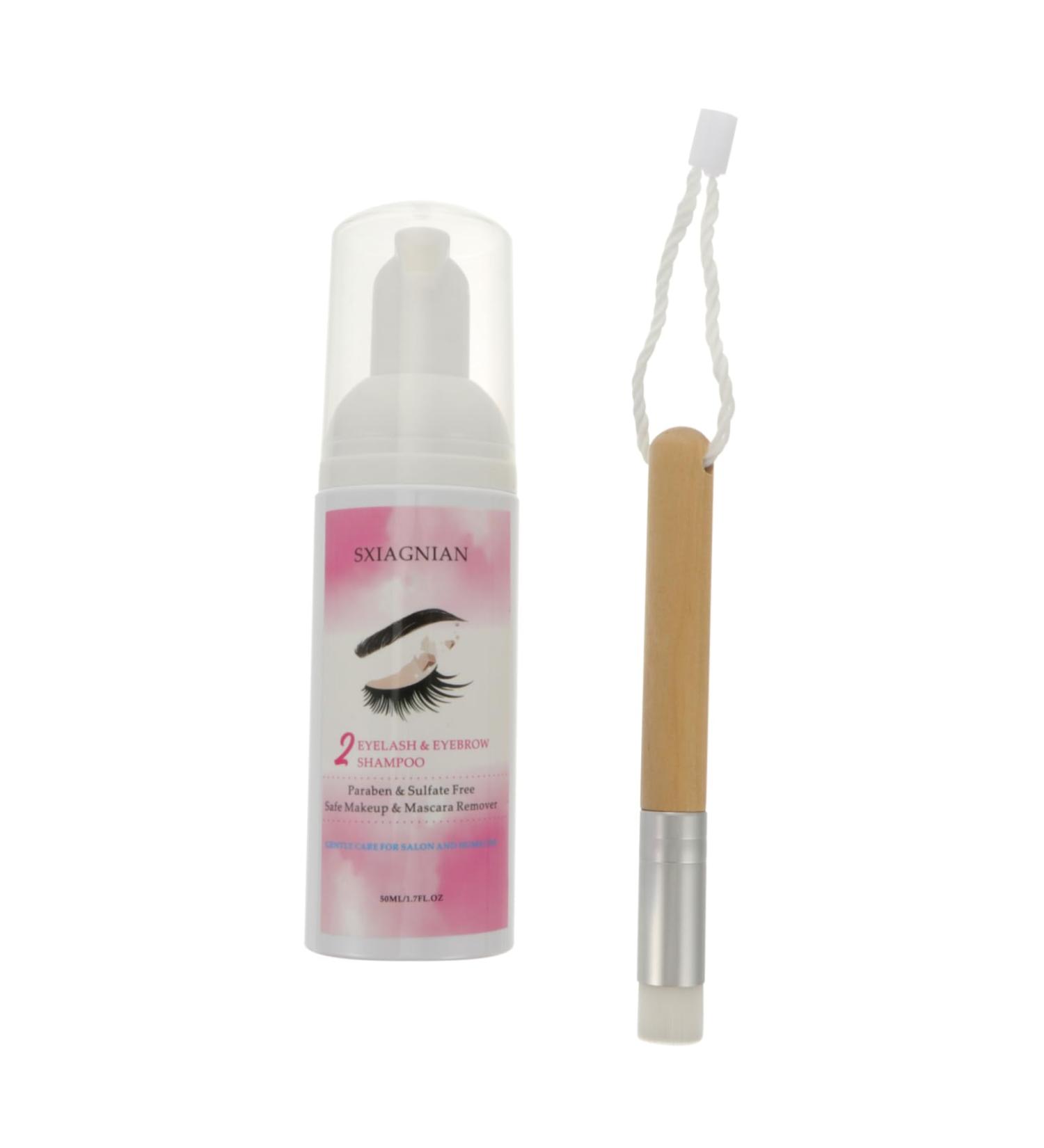 NOLITOY 2-in-1 Mascara Shampoo & Eye Makeup Remover - Gentle Effective Oil Cleanser for Long-lasting Lash Care - Buy Online on GoSupps.com