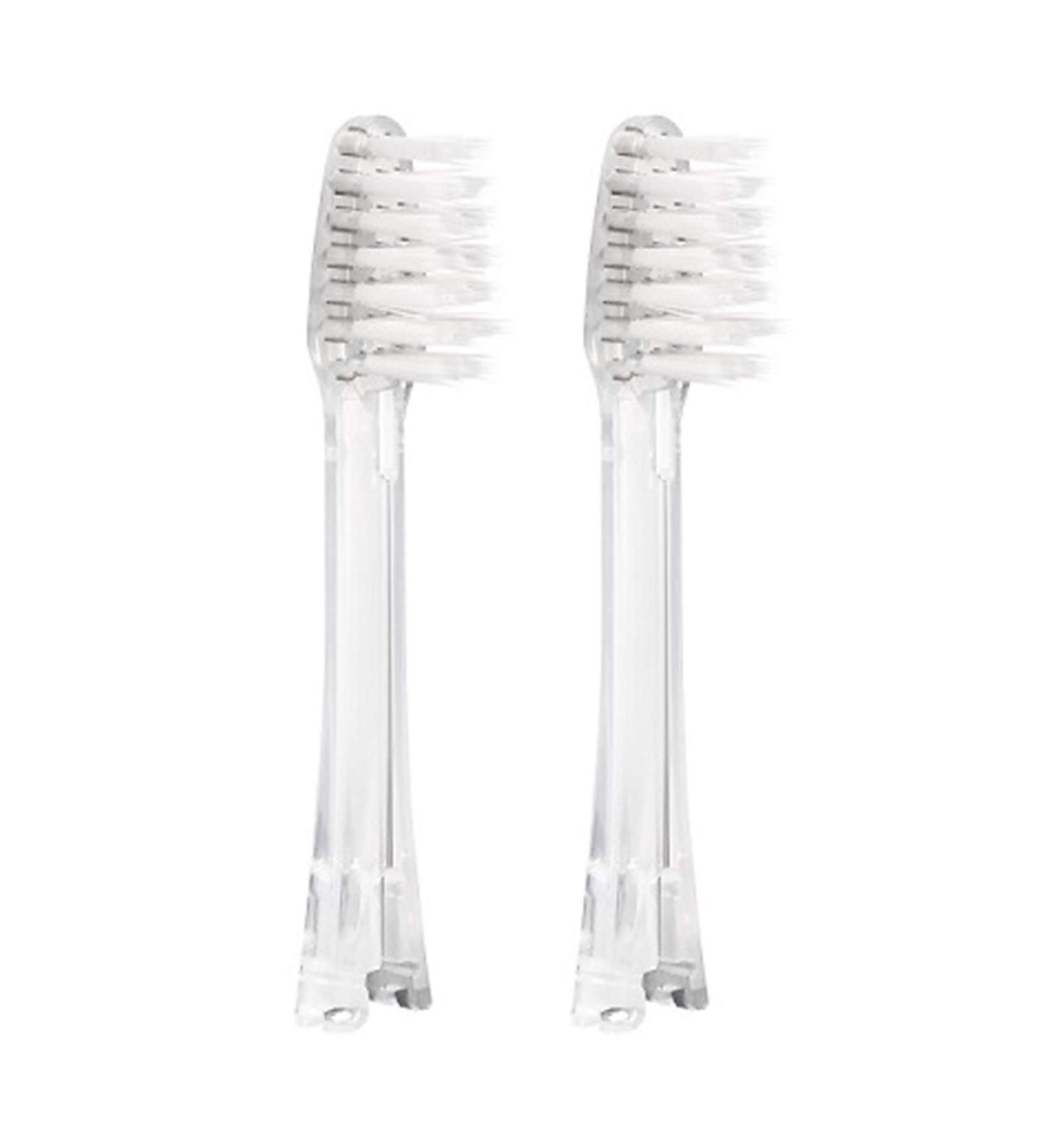 Ionpa DM Replacement Brush Head - Clear 2pcs/Pack - Ionic Kiss for Hygiene - Buy Online on GoSupps.com