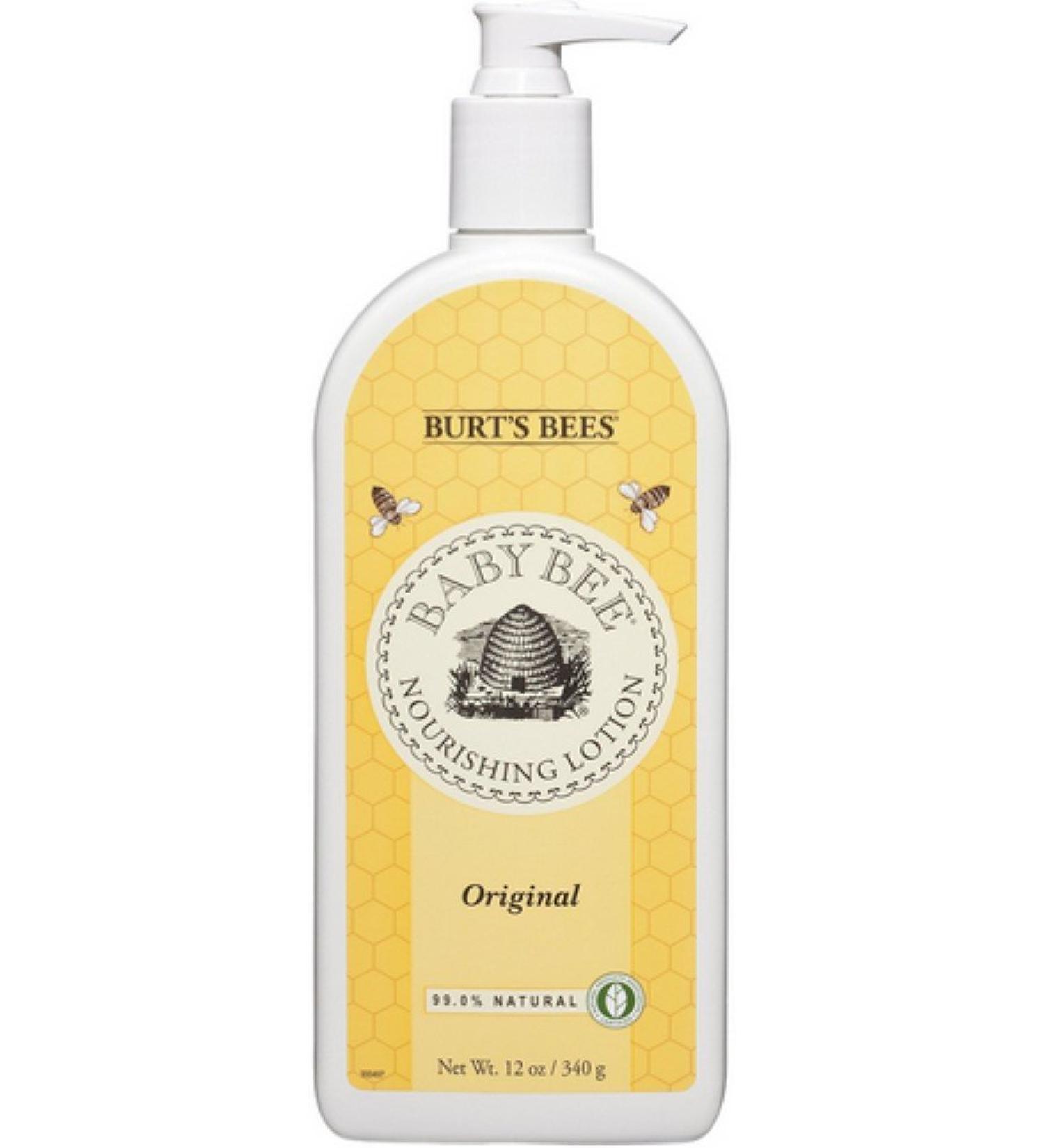 Burt's Bees Baby Bee Nourishing Lotion Original 12 oz (Pack of 3)