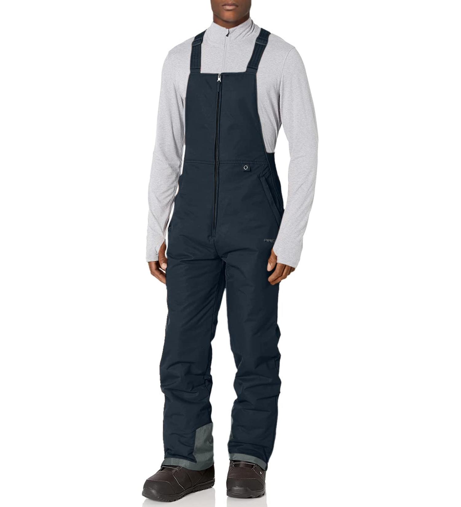 ARCTIX Mens Essential Dungarees Snow Bib XL 32L - Blue Night | Best Outdoor Gear for All Seasons - Buy Online on GoSupps.com
