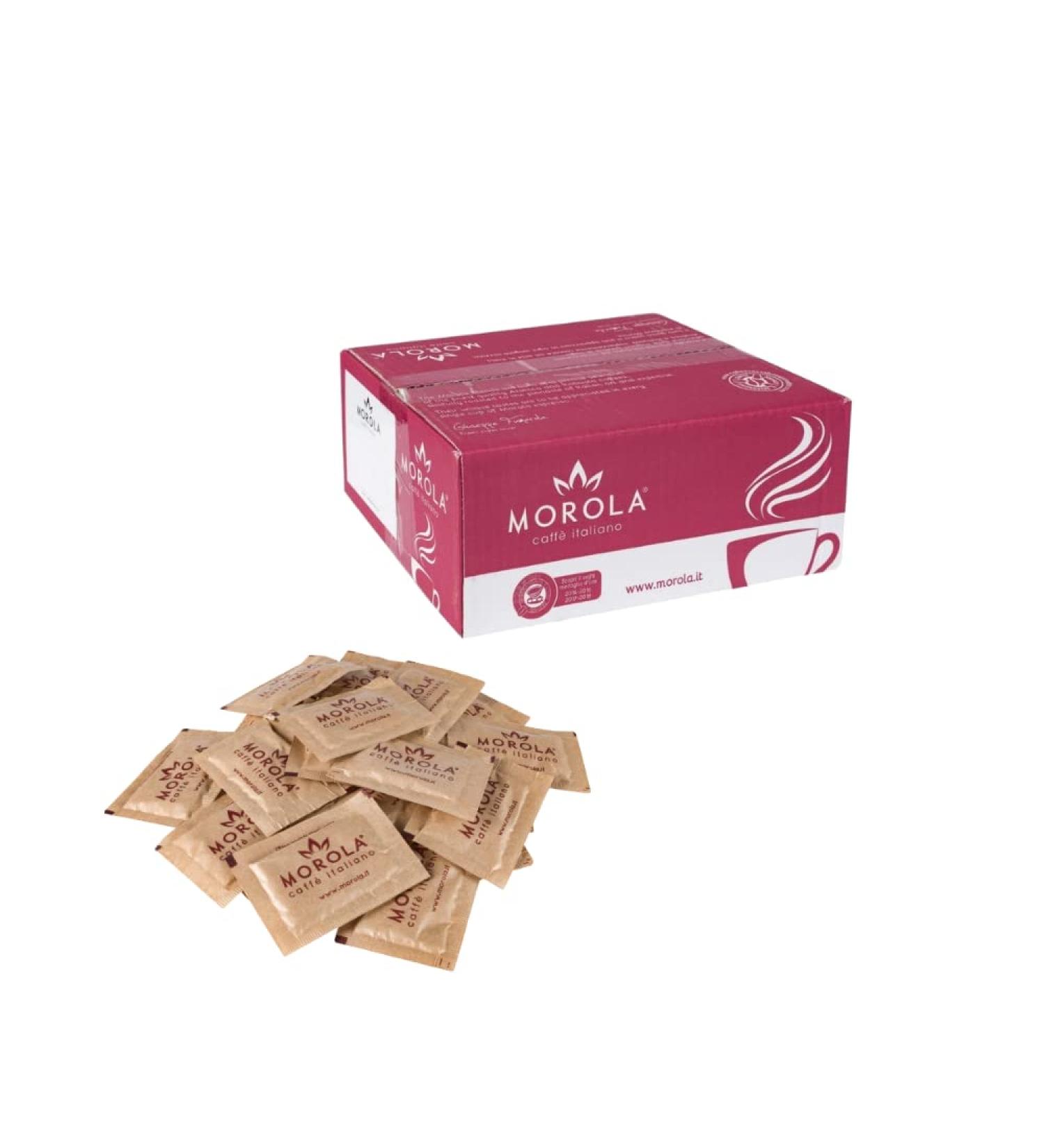 Morola Caff Italiano Brown Sugar Set - 300 Bags of Authentic Italian Sugar for Coffee - Premium Coffee Accessories - Buy Online on GoSupps.com