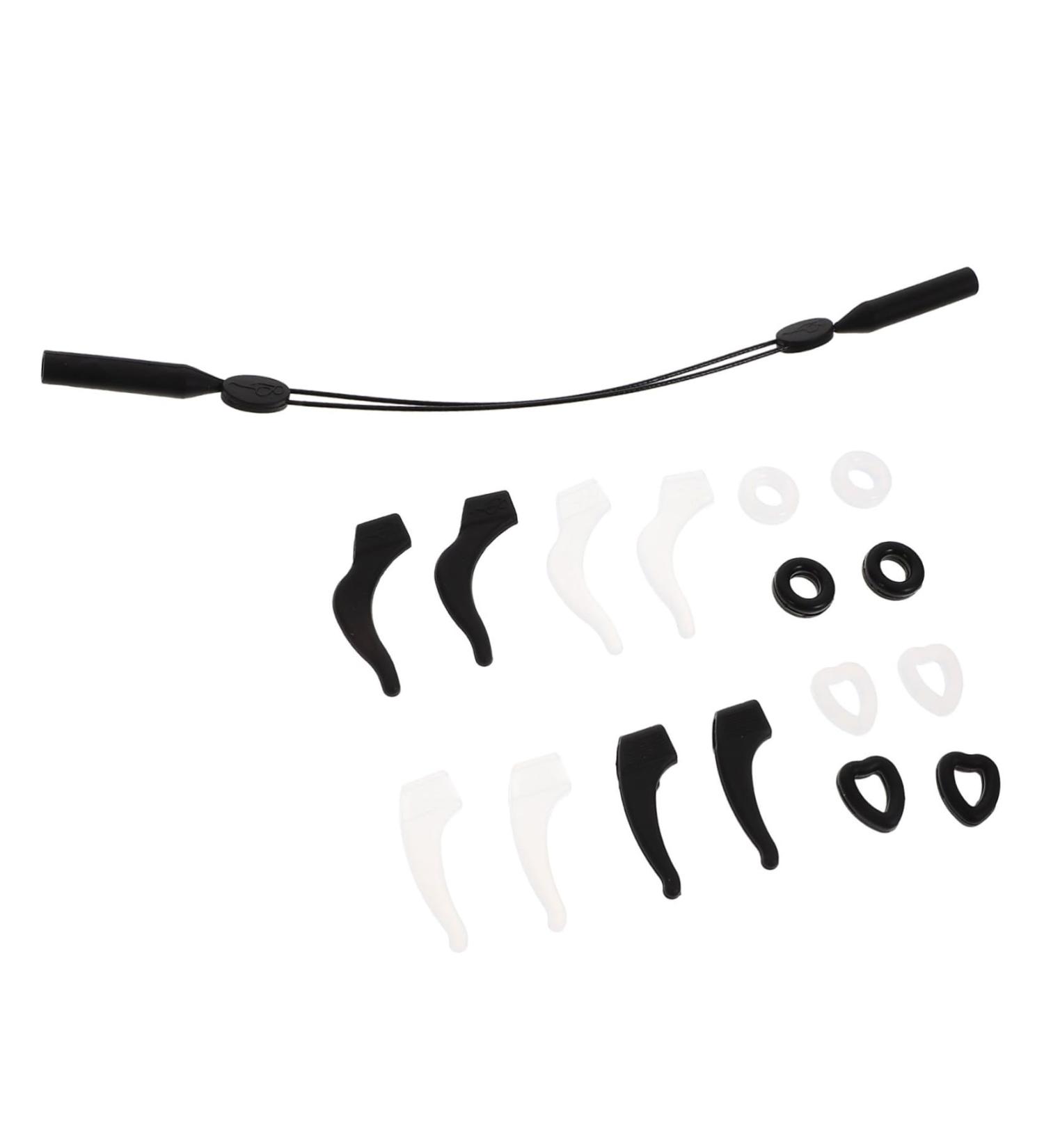 Gleavi 17-Piece Glasses Holder Set | Silicone Ear Pads Leg Covers & Rope | Slide-Resistant Sports Accessories - Buy Online on GoSupps.com