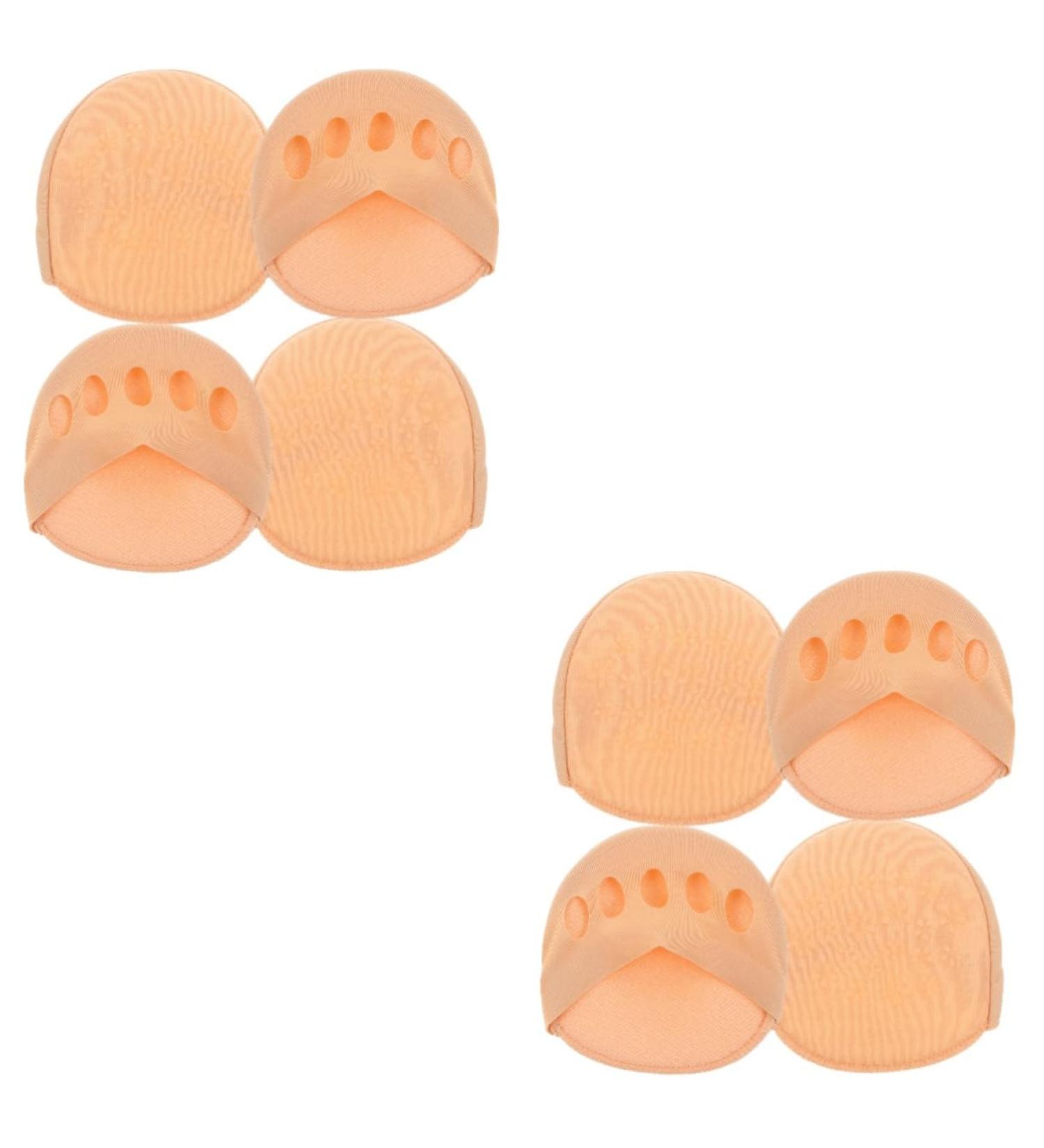 Buy Healvian High Heel Forefoot Pads - Comfort No Show Toeless Half Socks for Women | Open Toe Slide Sandal Liner Socks - Buy Online on GoSupps.com