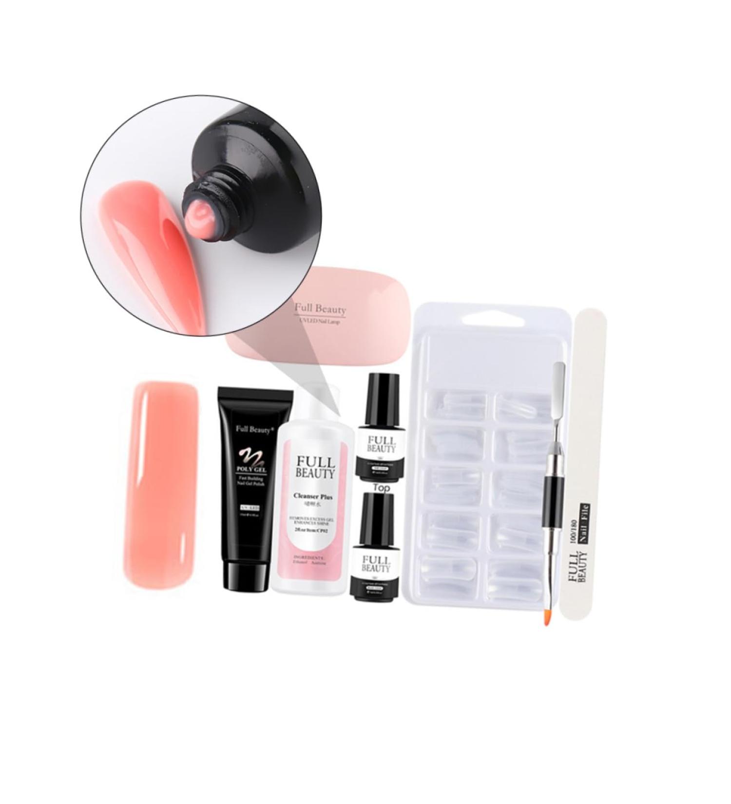 1 Set Pieces Manicure Tools Set Nail Kit Decor Nail Lamp Light Press on Nails Manicure Lamp Manicure Extension Tool Nail Extension Cream Tool Professional Nail Manicure Plastic Gogogmee - Buy Online on GoSupps.com