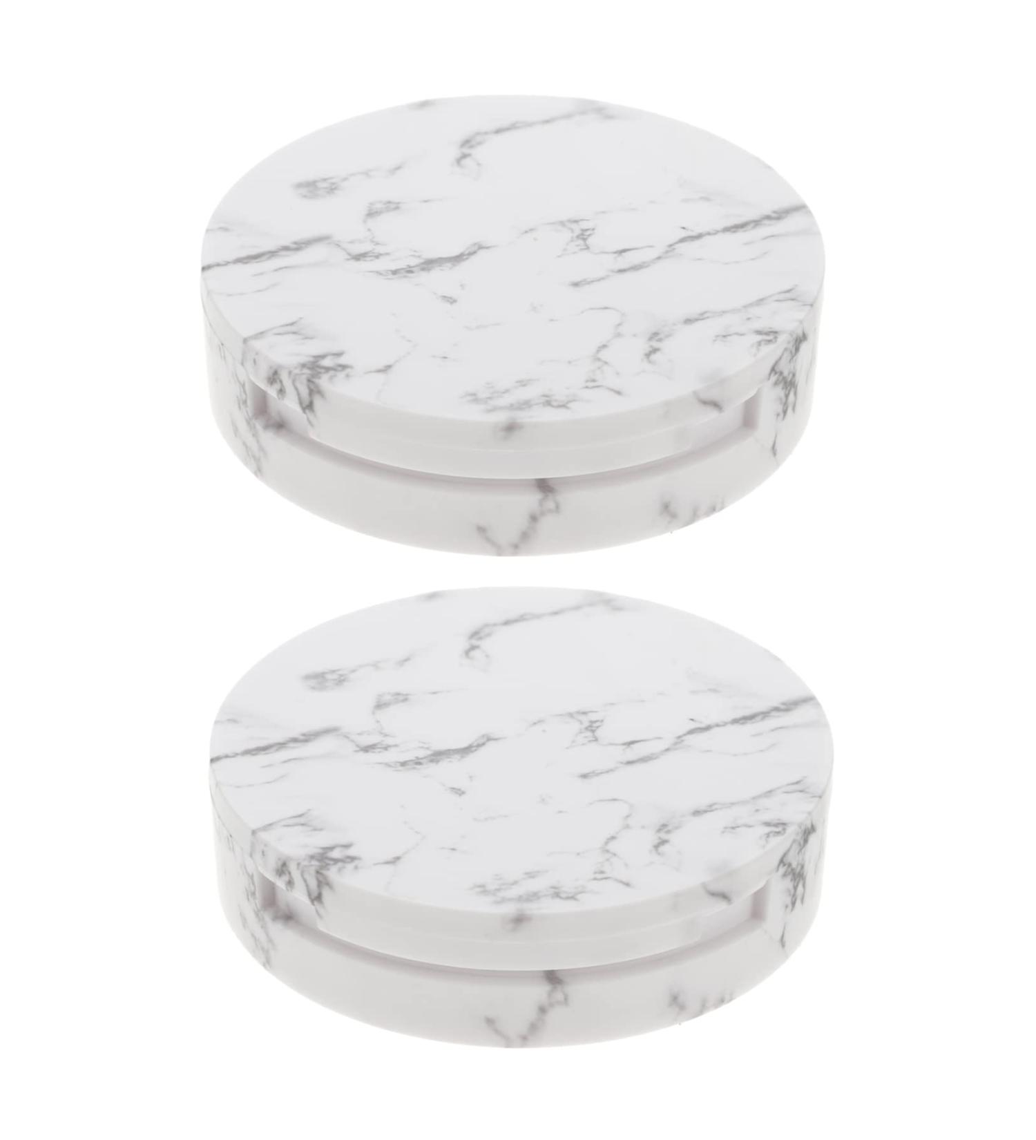 DRESSOOS 2pcs Storage Box Makeup Case Refillllable Powder Case Cosmetic Powder Case Makeup Containers - Buy Online on GoSupps.com