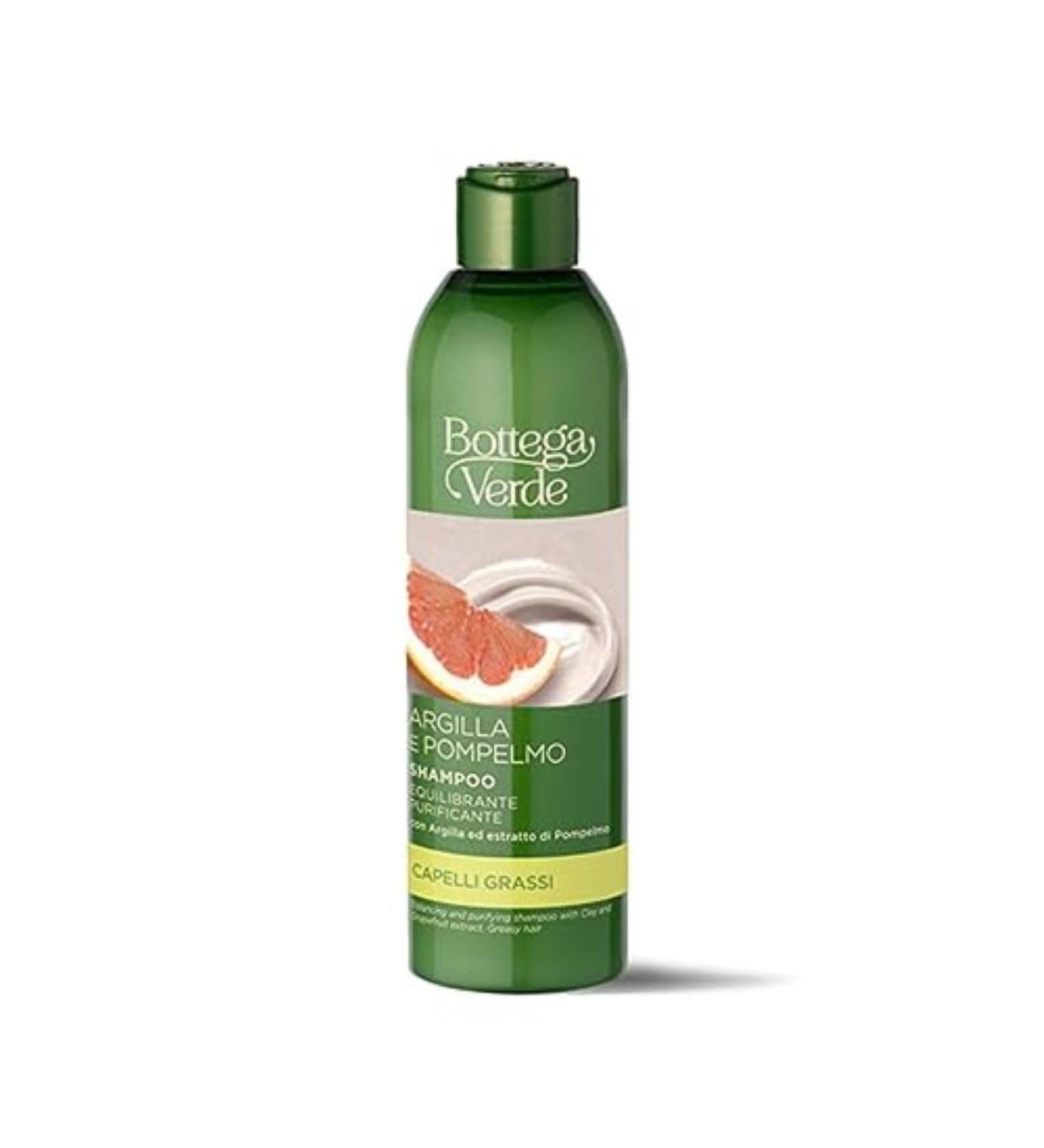 Bottega Verde Bottega Verde - Clay and Grapefruit - Balancing and Purifying Shampoo (250 ml) - Oily Hair