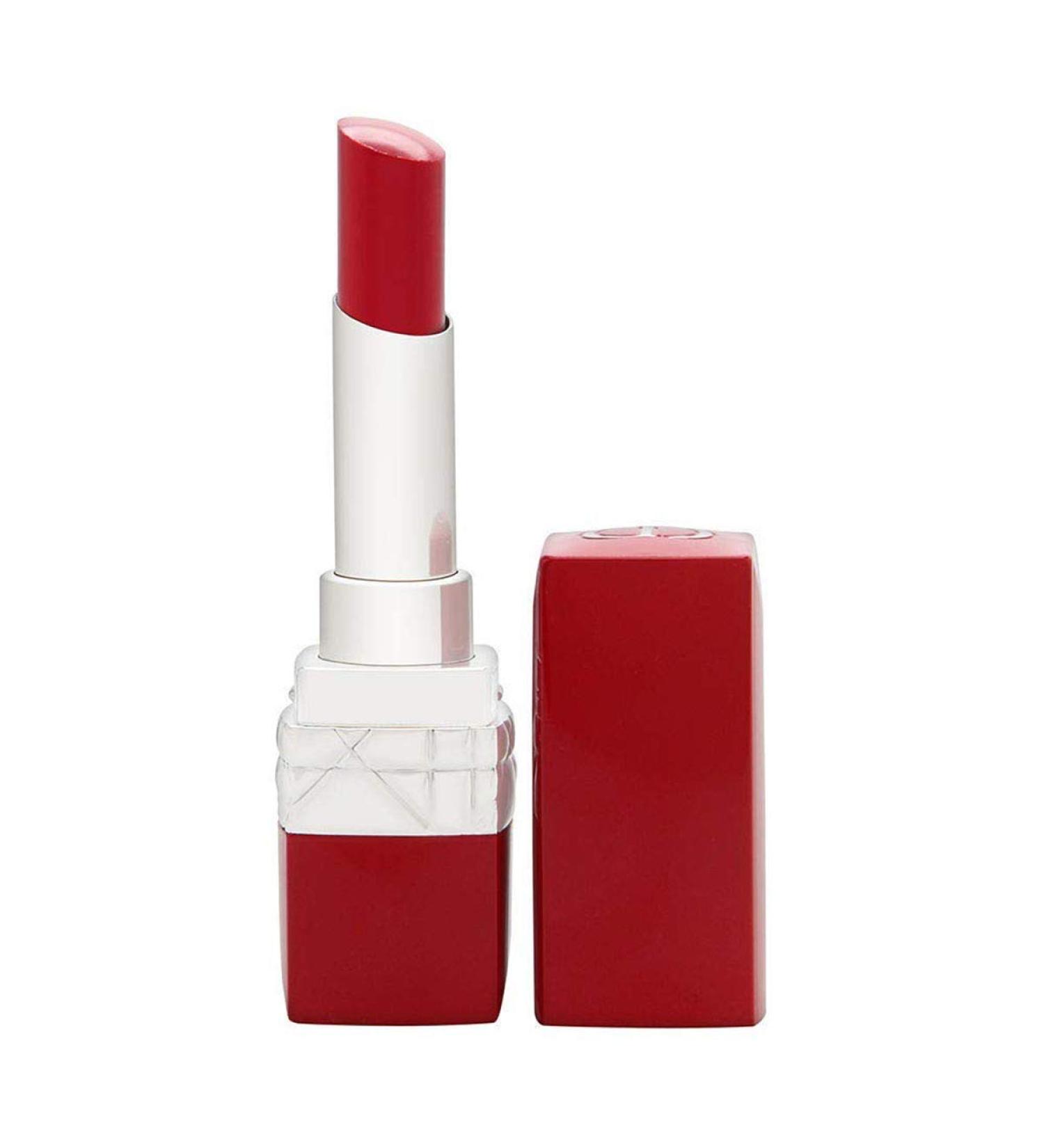 Dior Rouge Dior Ultra Rouge Lipstick - 999 Ultra Dior | Long-Lasting Satin Finish - Buy Online on GoSupps.com