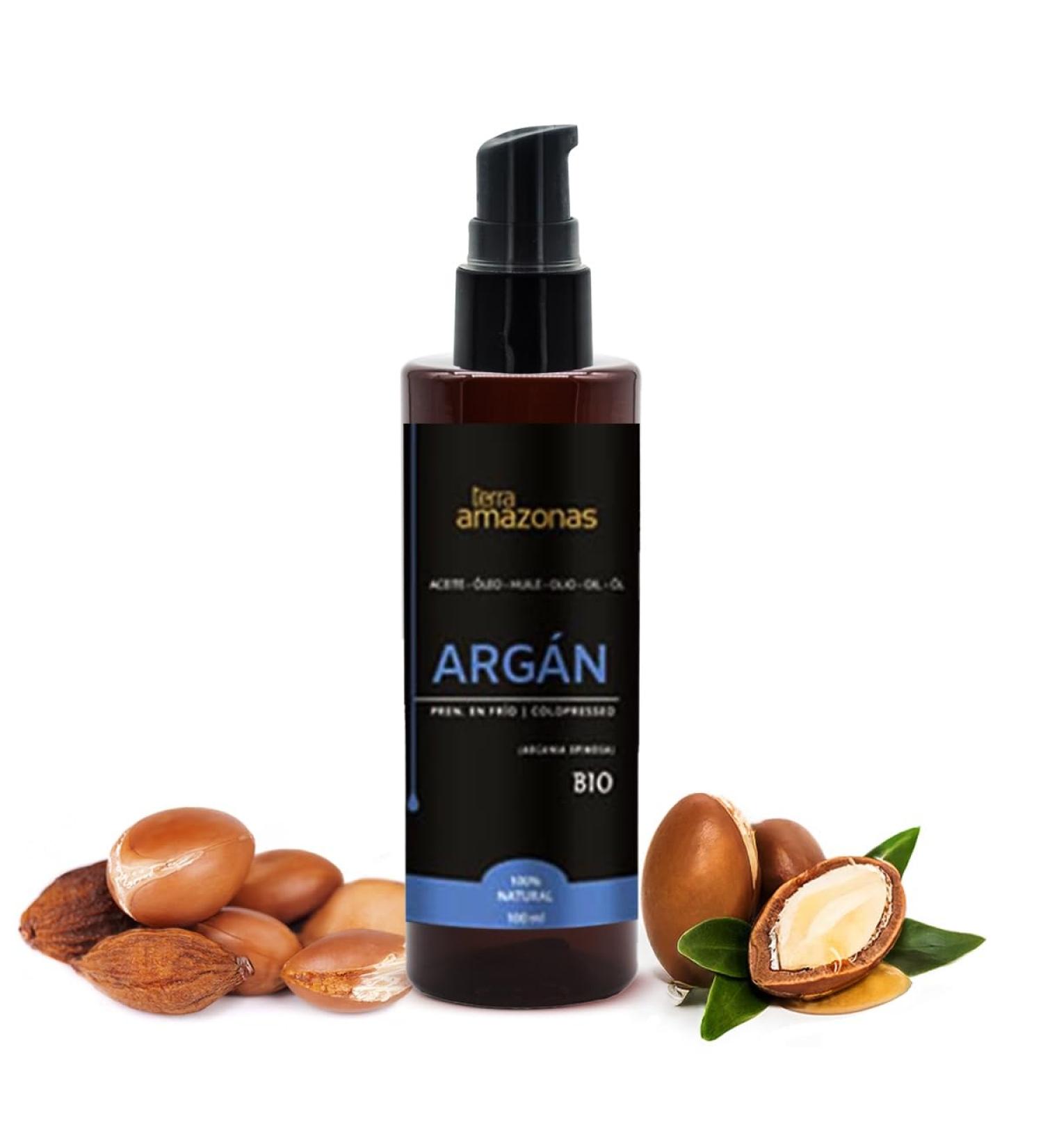 INKANAT Pure Argan Oil 100ml INKANAT 100% Natural and Cold Pressed Hair Face Body and Nail Care Hydration & Radiance - Buy Online on GoSupps.com