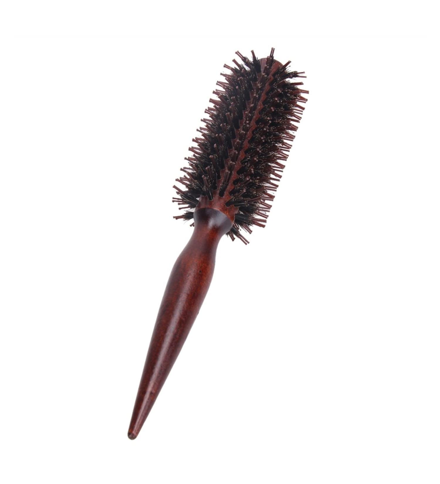 Comb Hair Comb Professional Salon Styling Tools Round Hair Comb Hair Curling Comb Wooden Comb Hairdressing Tools Beauty Comb - Buy Online on GoSupps.com