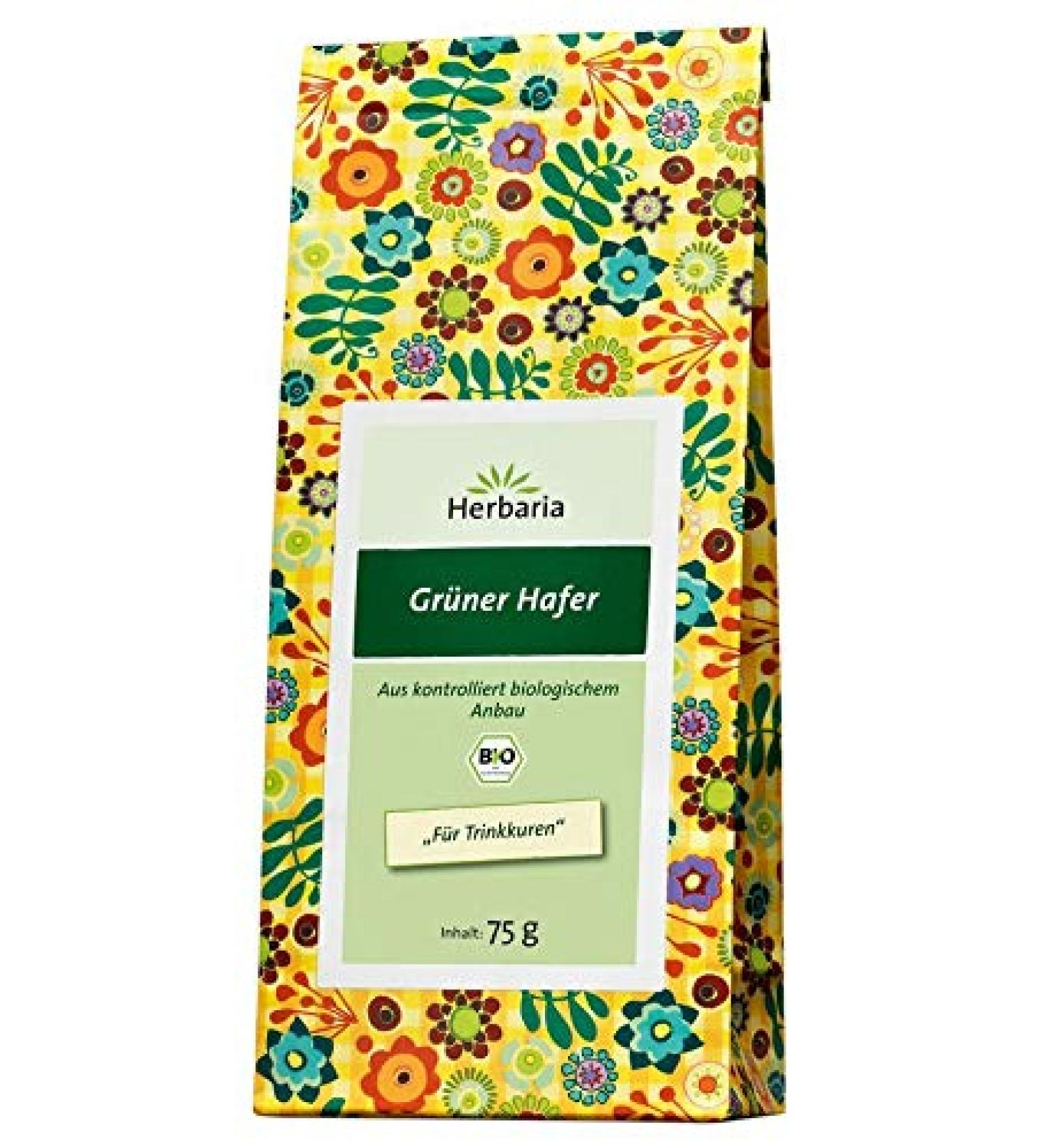 Herbaria Herbaria - Organic Green Oat Tea - 75g - Pack of 6