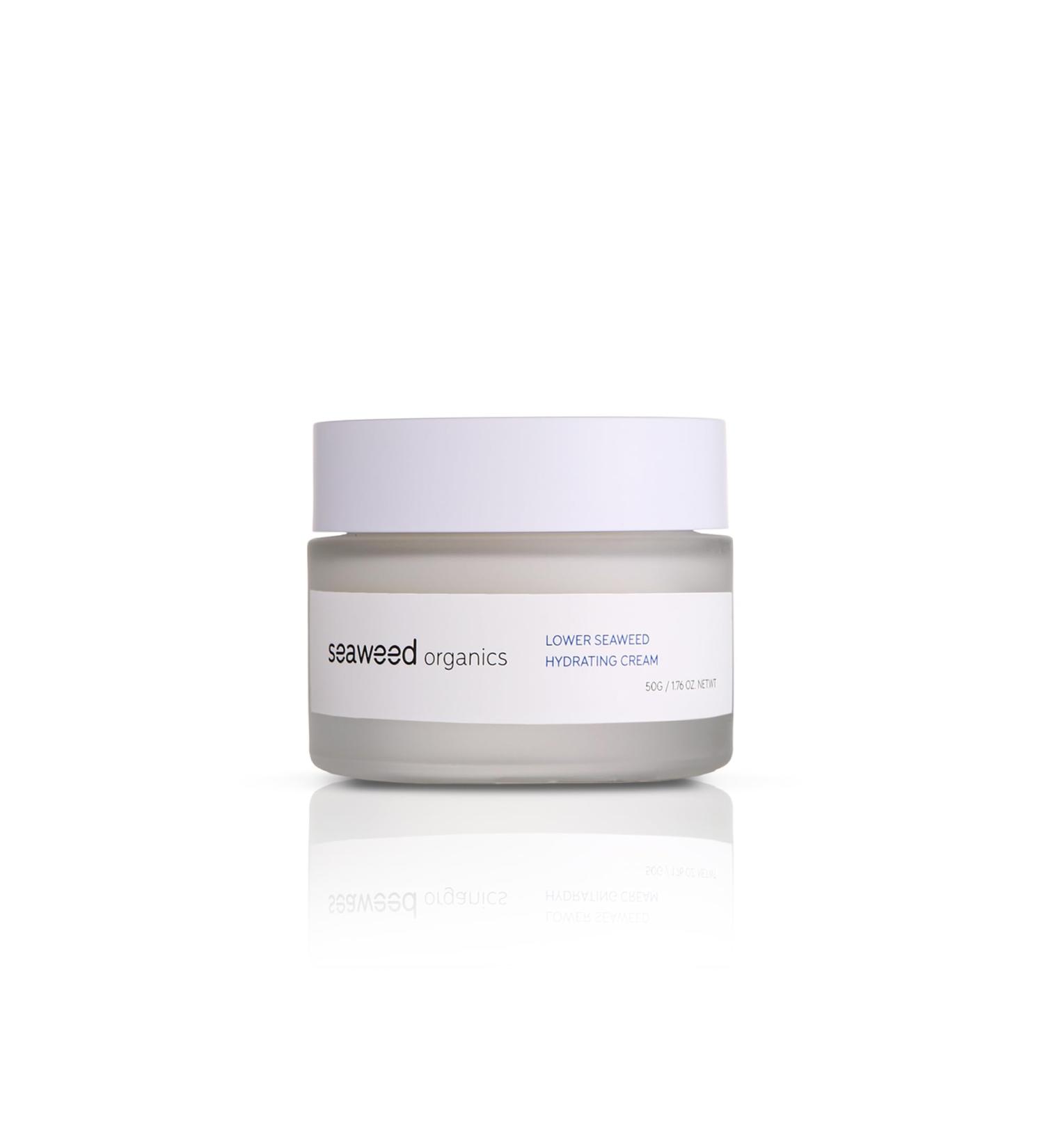 SEAWEED ORGANICS - Lower Seaweed Hydrating Cream Organic Scottish Kelp Toothed wrack Sea spaghetti extract Day cream For sensitive Skin Made in the UK 60g DIANA DRUMMOND - Buy Online on GoSupps.com