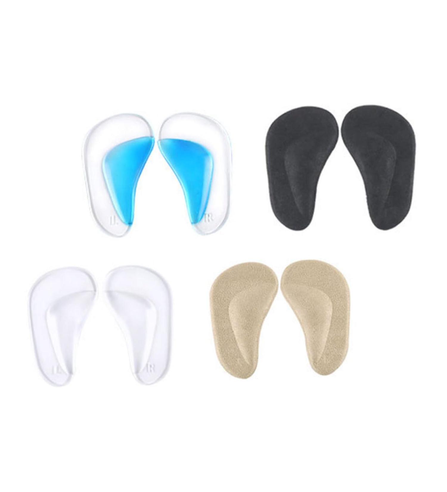 FOMIYES 4 Pairs Arch Support Gel Pads - Ultimate Foot Arch Cushion for Comfort & Pain Relief 9.7x5.8cm Insoles for Shoes - Buy Online on GoSupps.com
