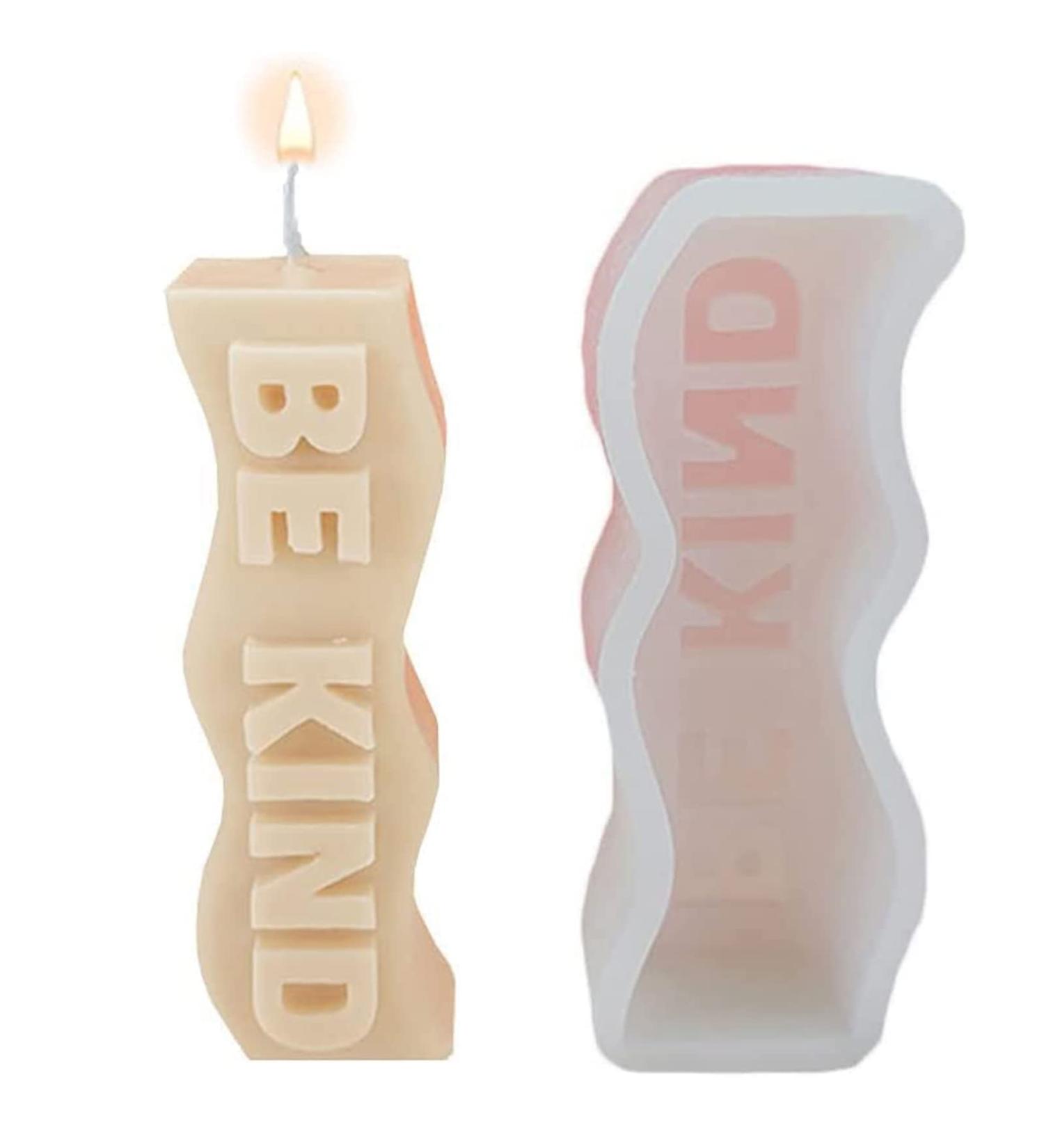 Fogun Wave Silicone Candle Mold for Aromatherapy Candle Making - DIY Home Decoration - Buy Online on GoSupps.com