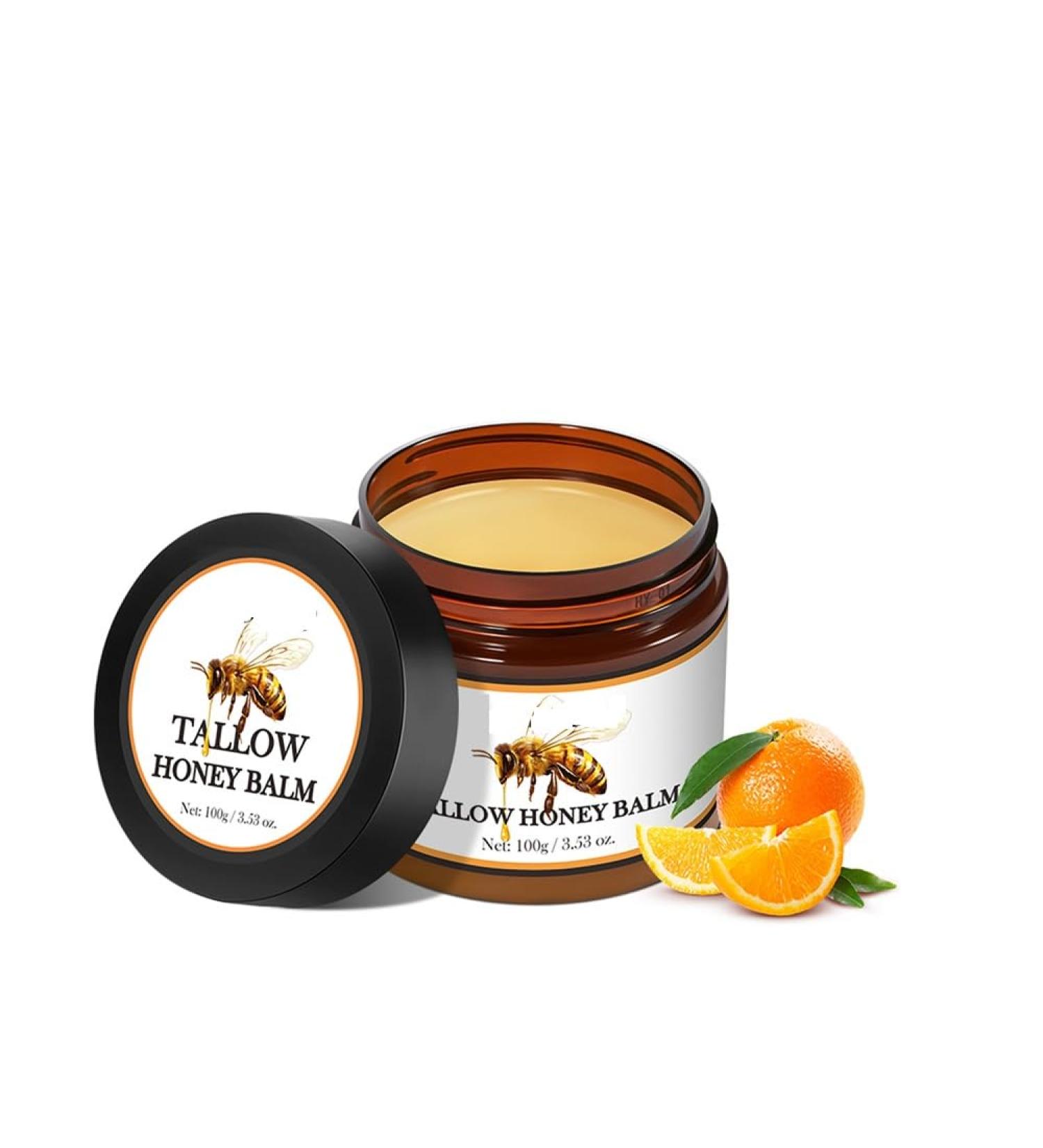  SONGVISON Beef honey balm for women - Organic moisturizing treatment for face and body - Natural skincare cream with sebum and honey - Deep conditioning for dry and sensitive skin - Buy Online on GoSupps.com